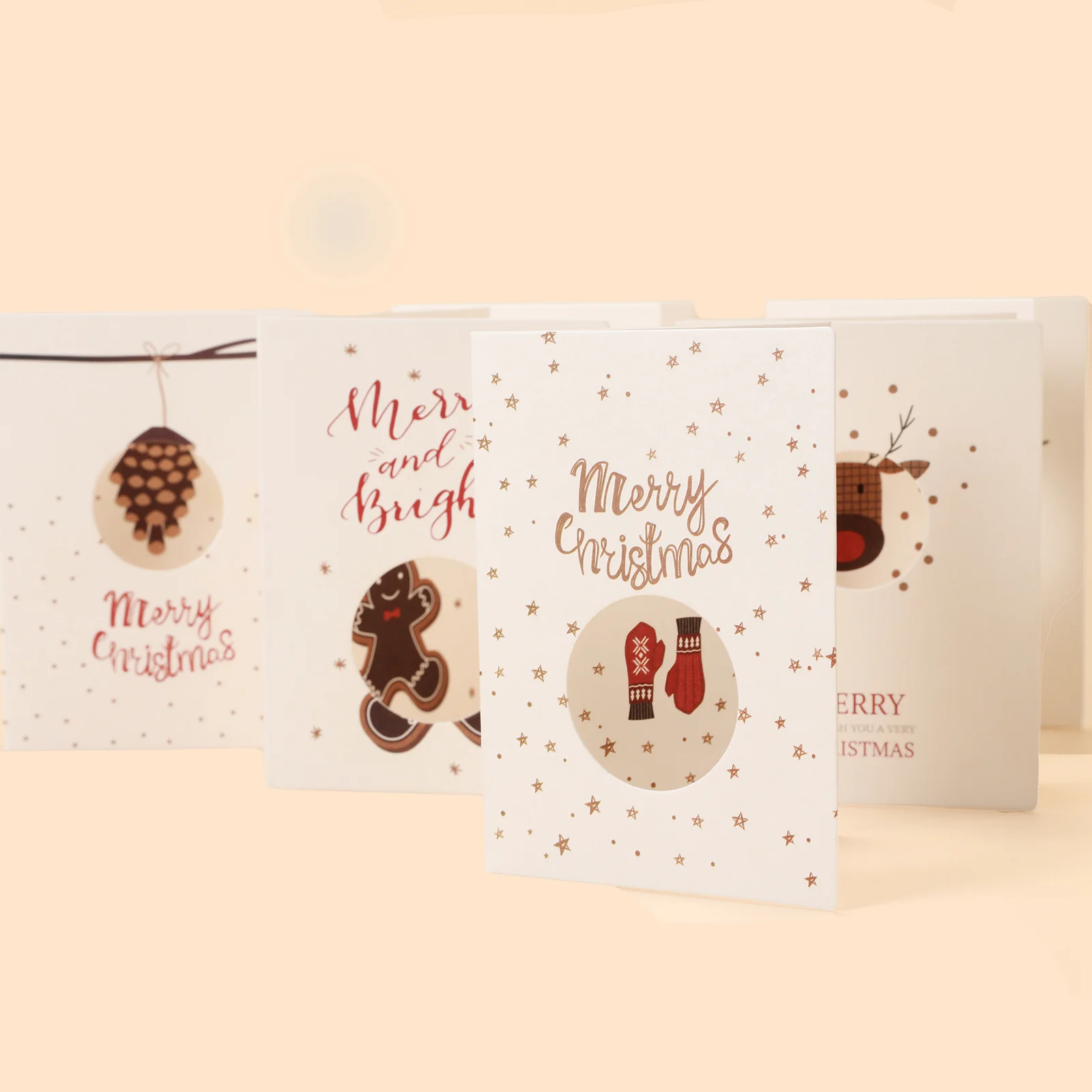 Merry Christmas Greeting Card 6 Pack â…¡ - Image 3