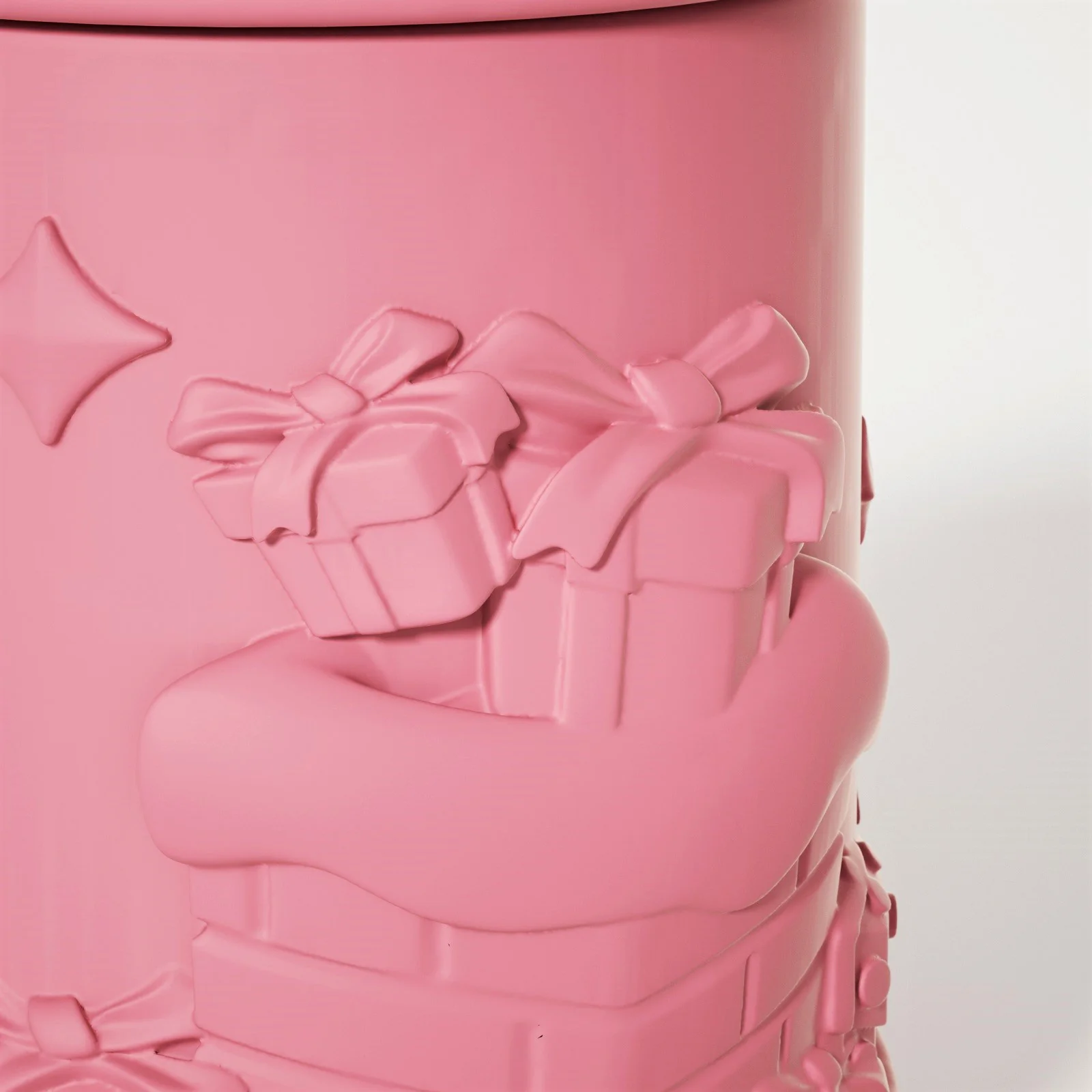6.5oz Christmas Themed Candle Jar with Lid Silicone Mould - Image 5
