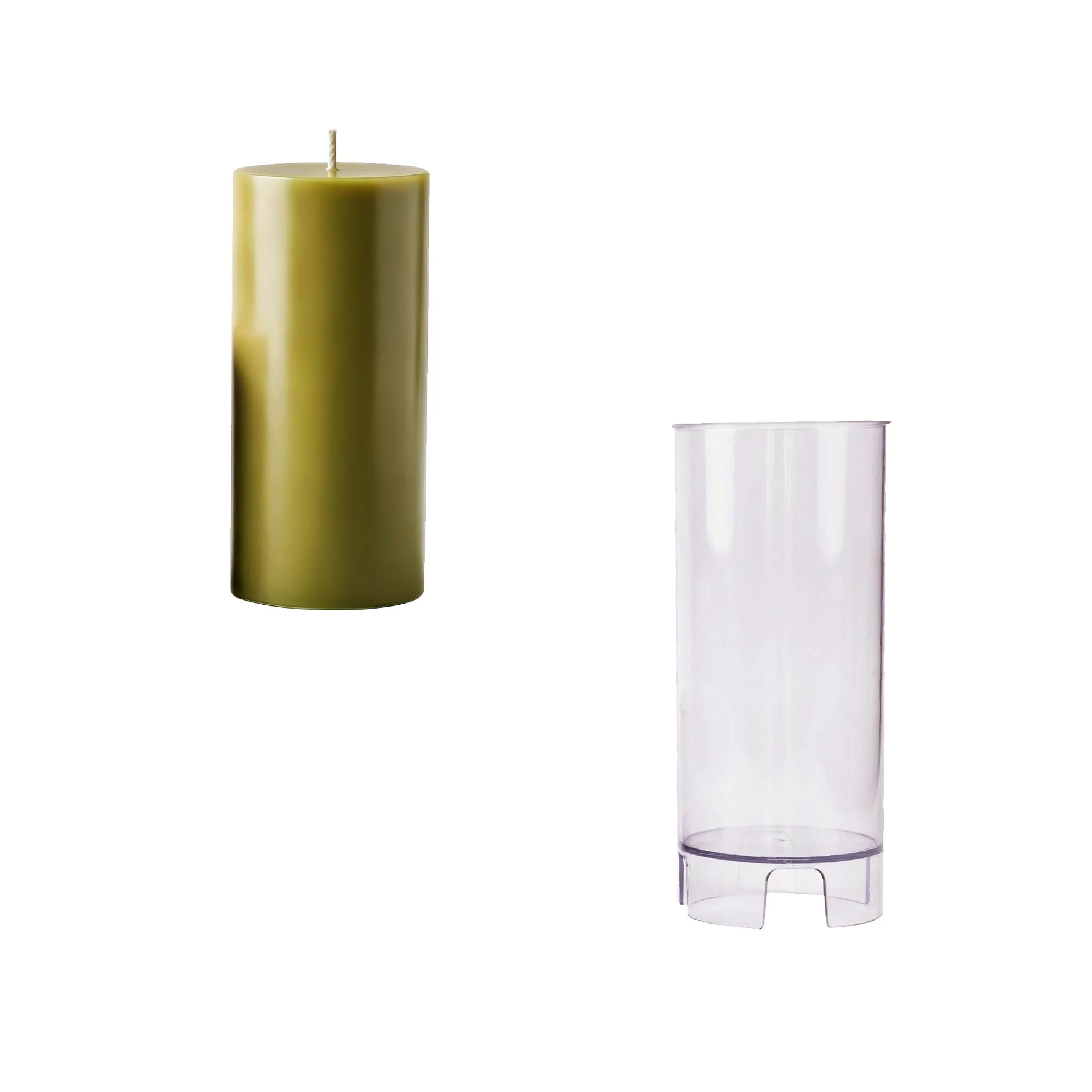 Classic Cylinder Acrylic Pillar Candle Mold Set - Image 10