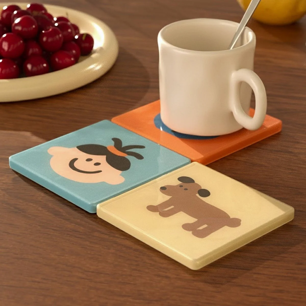 Tea Time Tales Coaster Silicone Mold Collection - Image 2