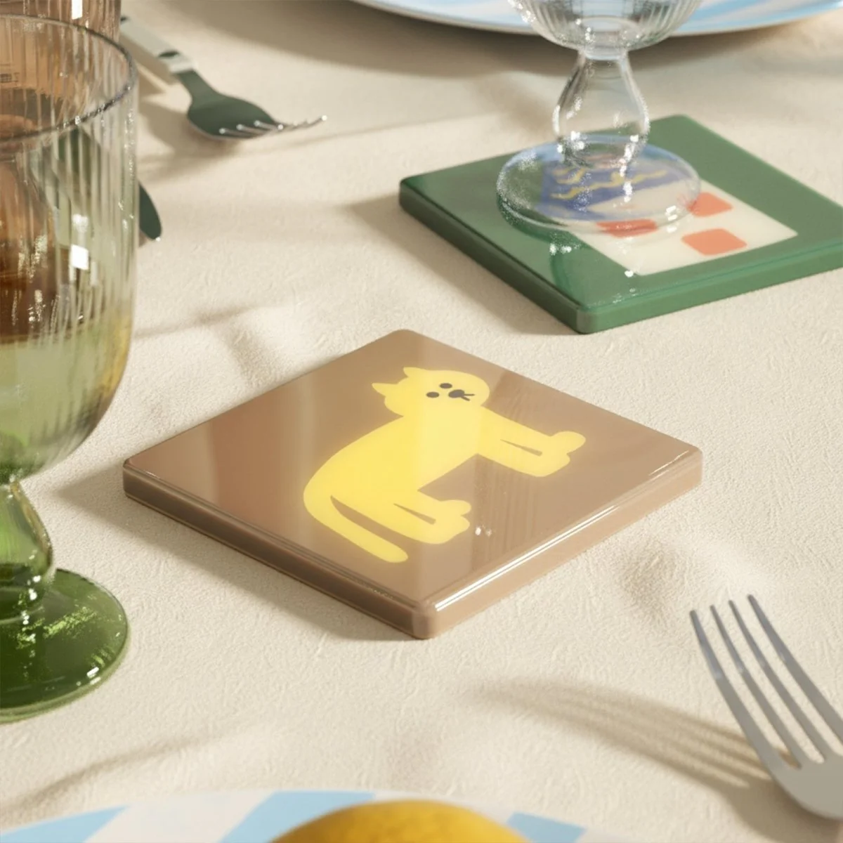 Cozy Corners Coaster Silicone Mold Collection - Image 2