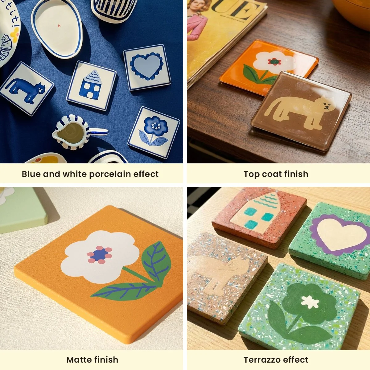 Cozy Corners Coaster Silicone Mold Collection - Image 8
