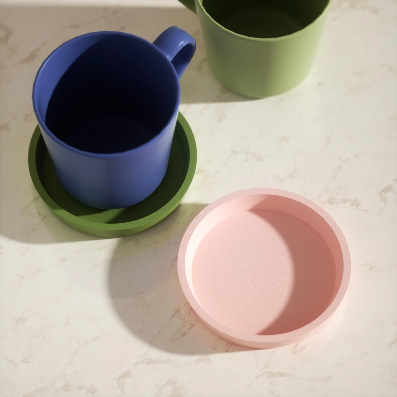 Concrete Coaster Silicone Mould - Image 4