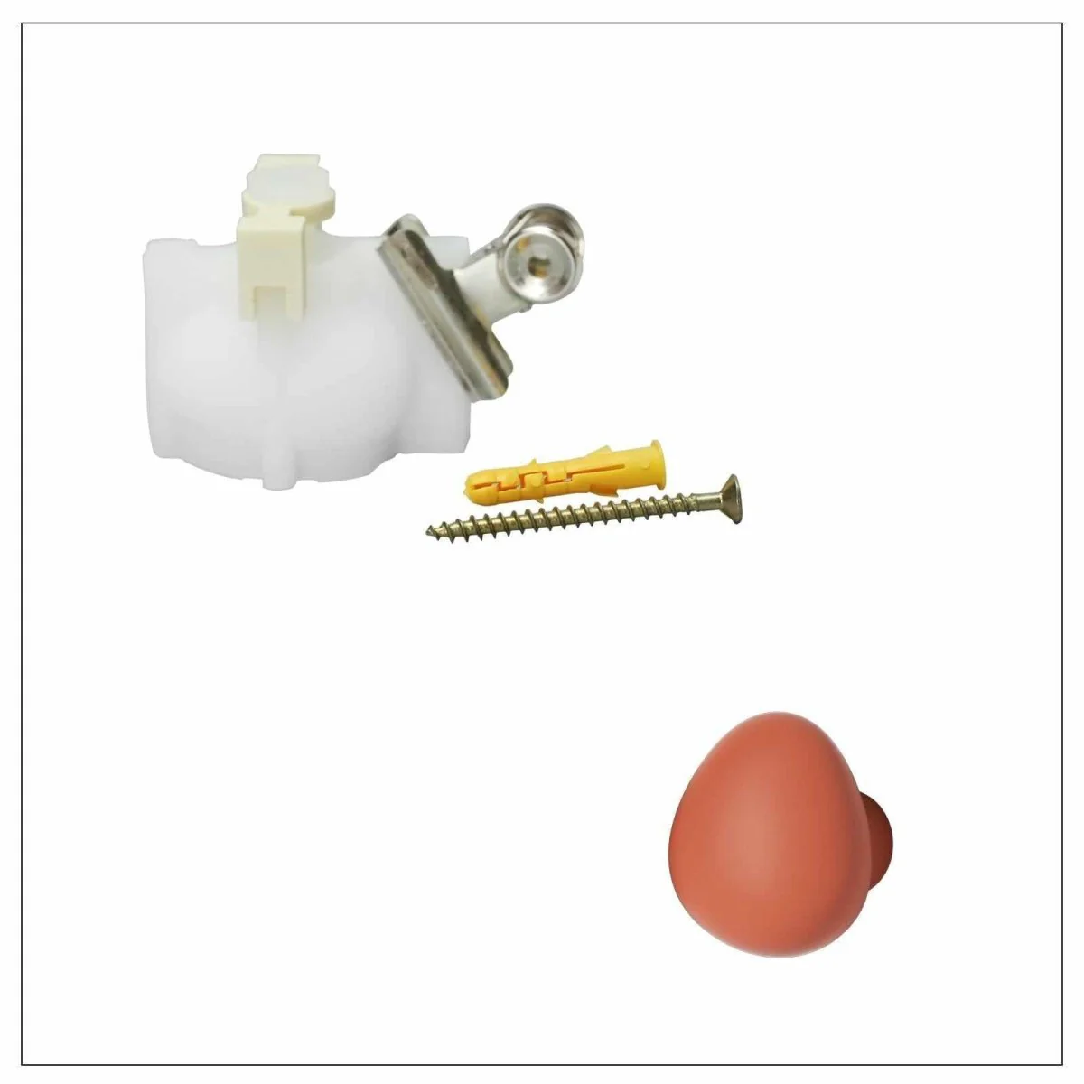 Pebble Wall Cloth Coat Hook Silicone Mold - Image 10