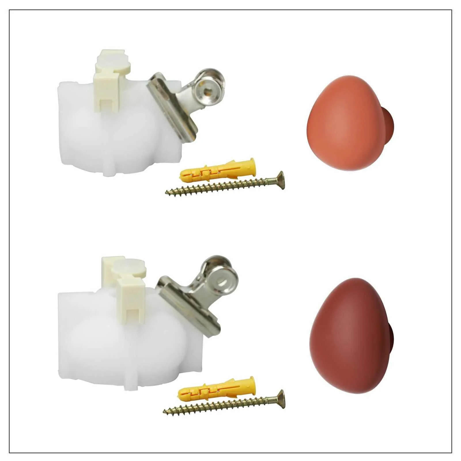Pebble Wall Cloth Coat Hook Silicone Mold - Image 12
