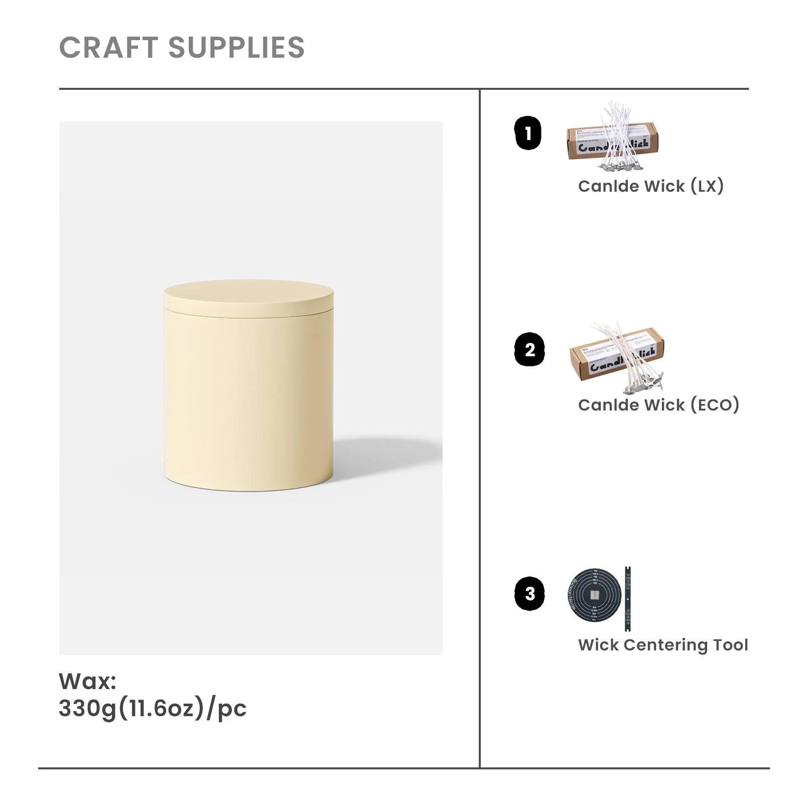 9.6oz Candle Jar Silicone Mold & Candle Refill Mold - Image 8