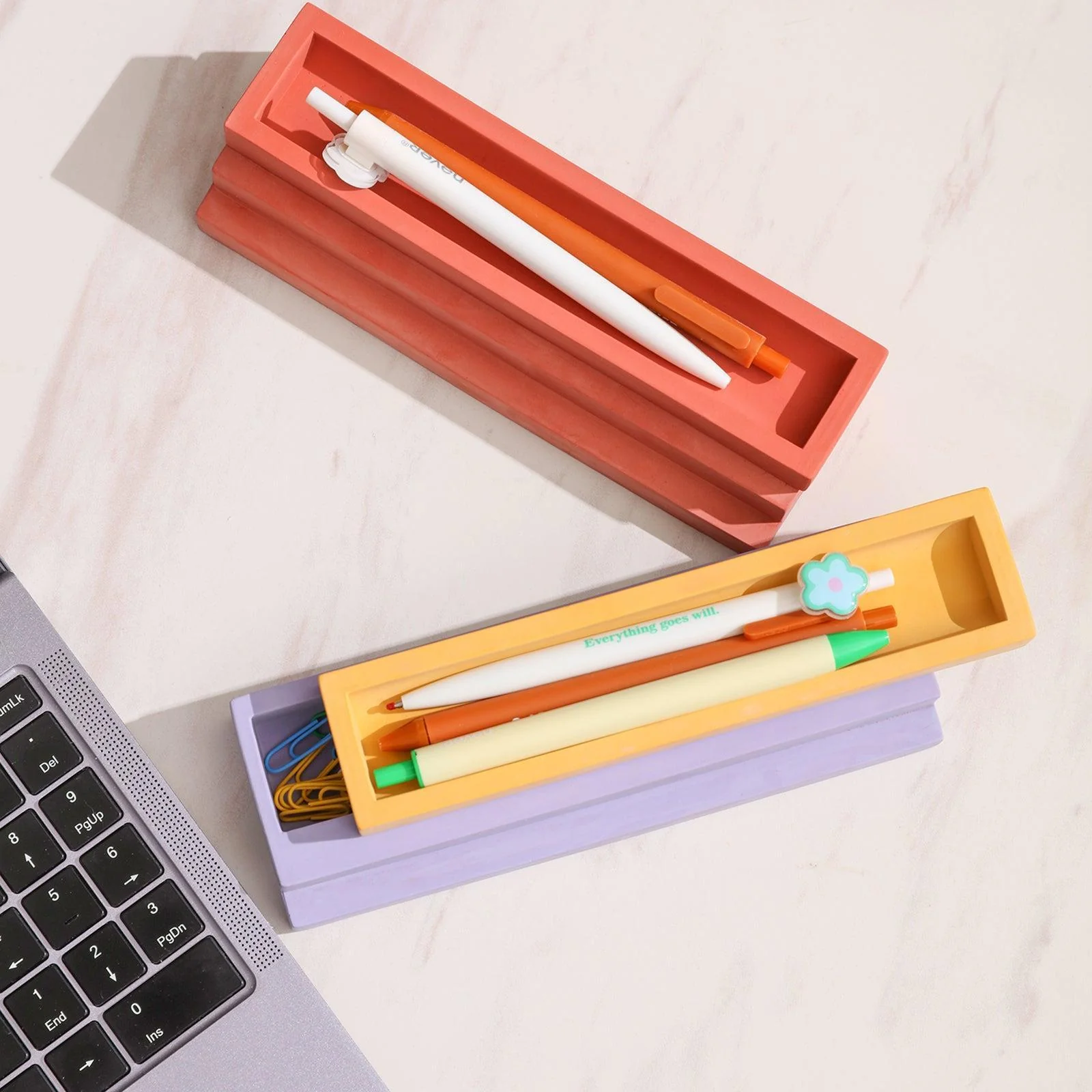Staircase Pen Holder Silicone Mold - Image 4