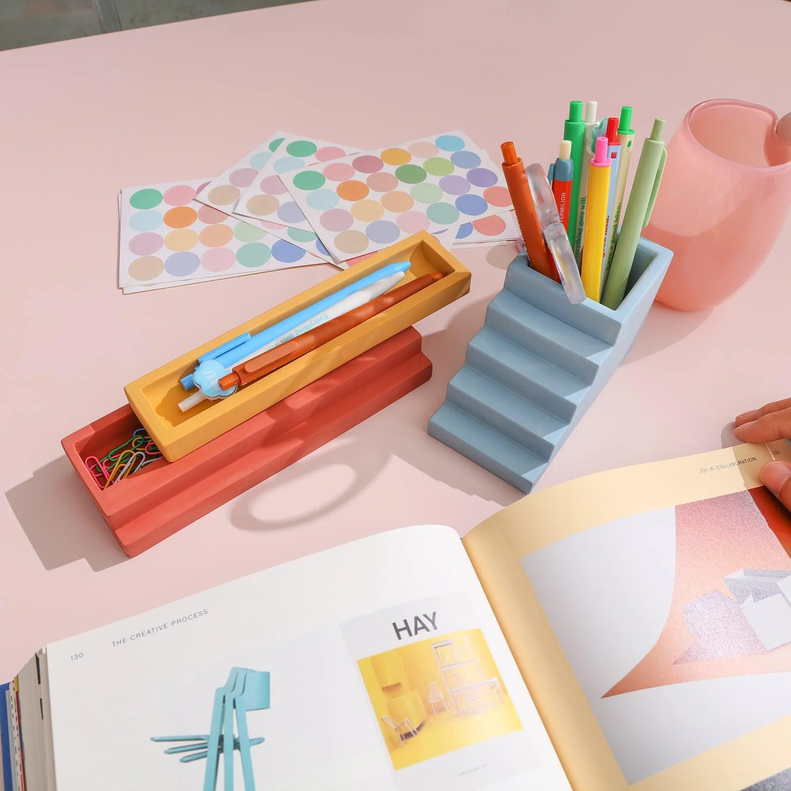 Staircase Pen Holder Silicone Mold - Image 7