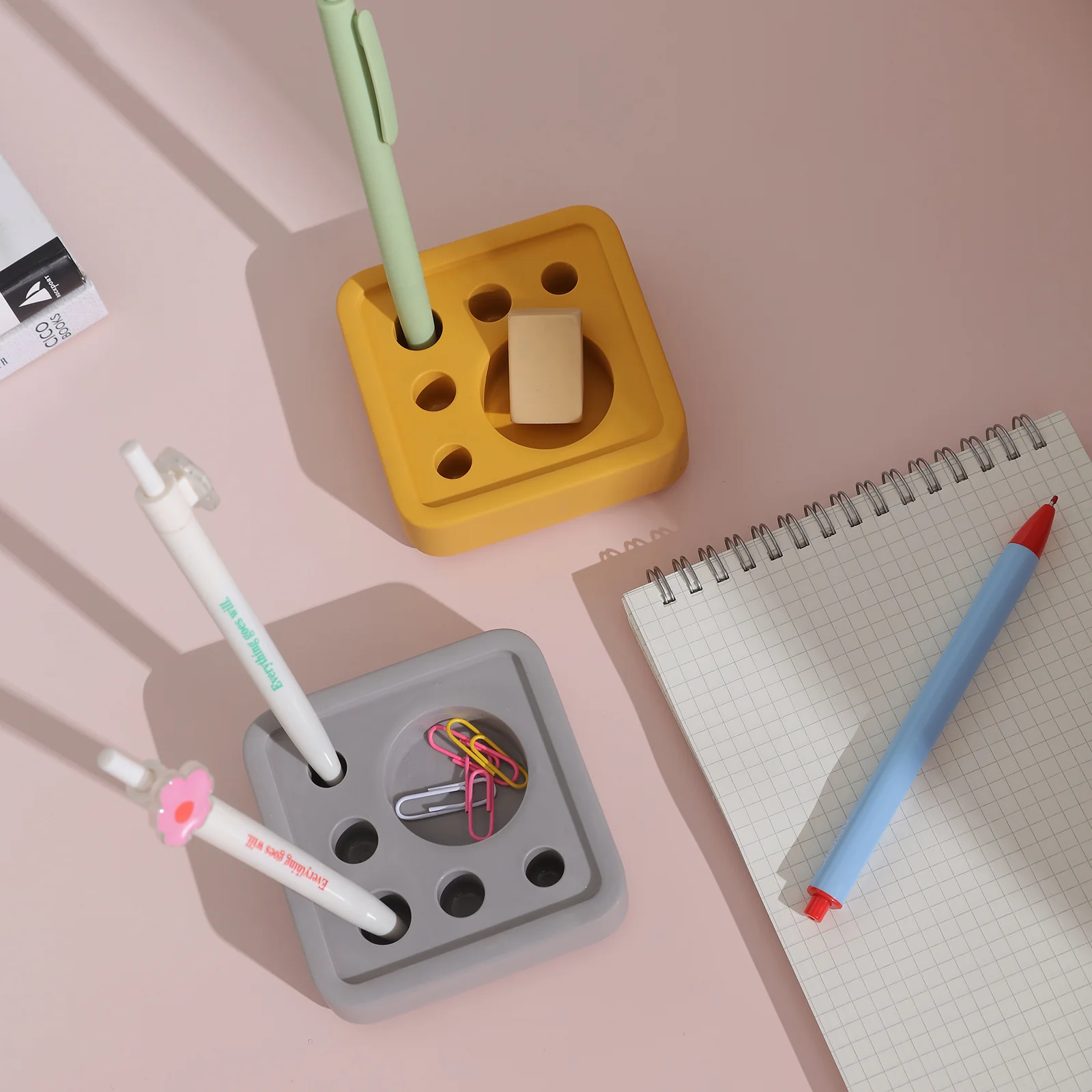 Square Multi-Functional Stationery Support Silicone Mold-Ⅱ - Image 5