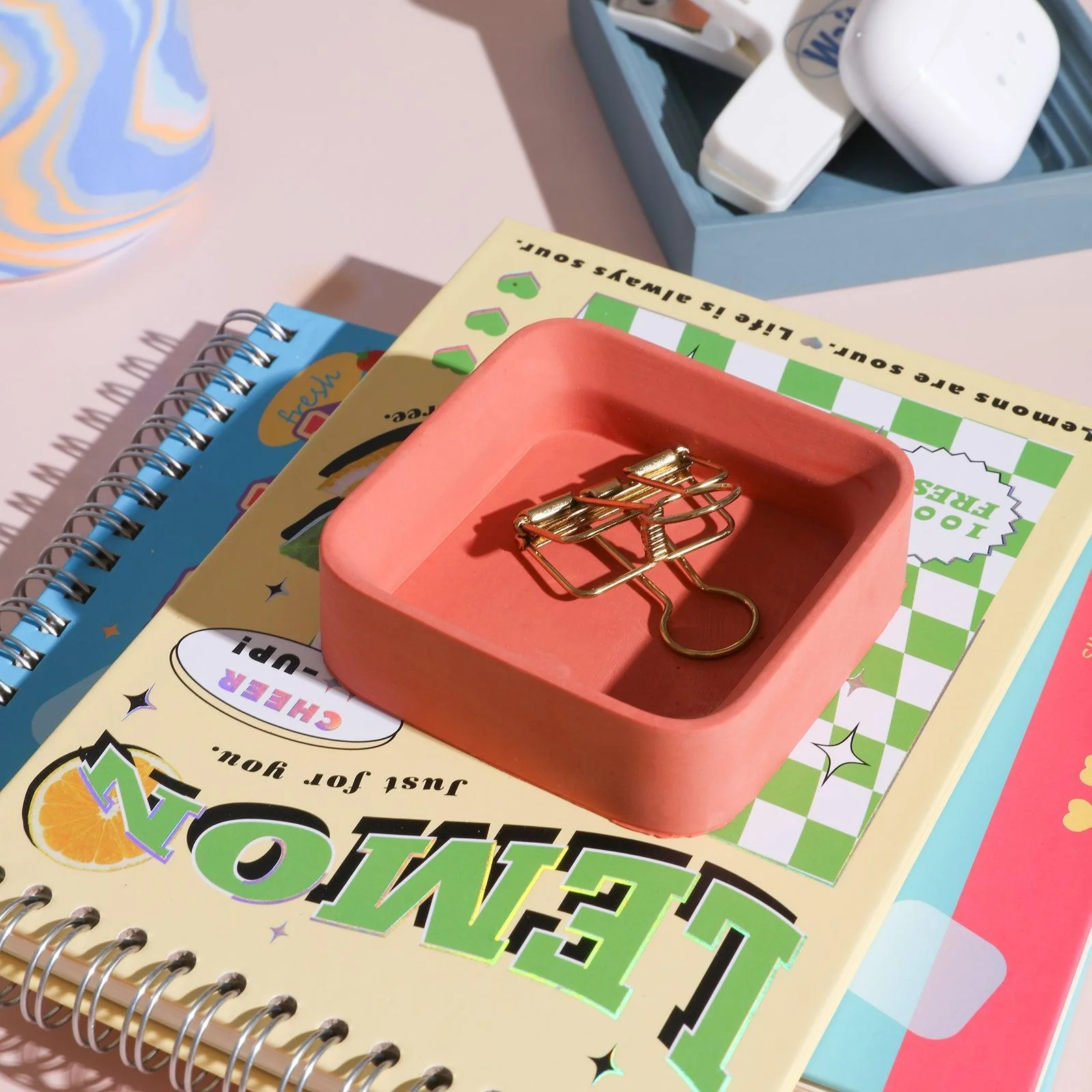 Square Small Desk Caddy Silicone Mold - Image 4