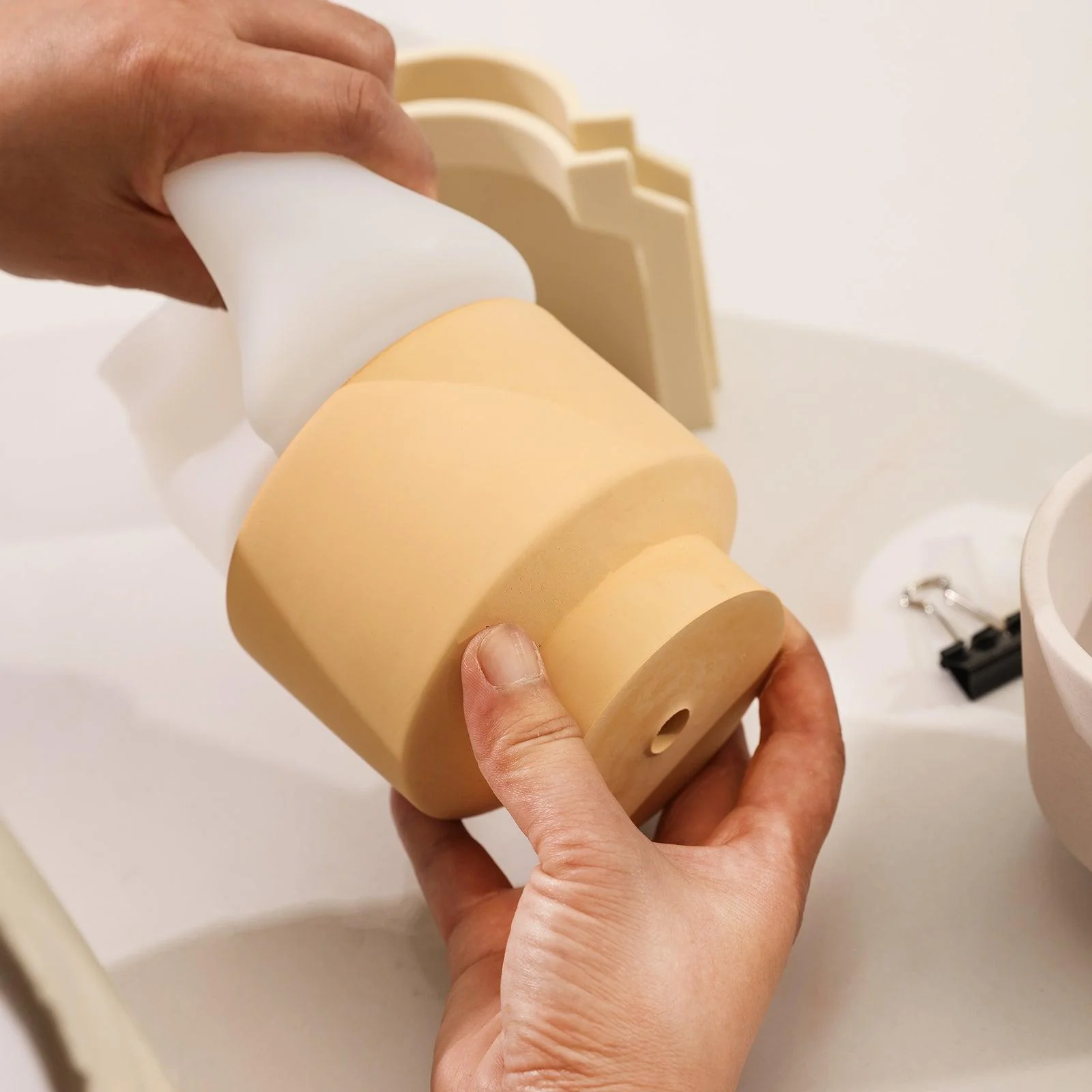 Bowl-shaped Concrete Plant Pot Silicone Mold - Ⅱ - Image 3
