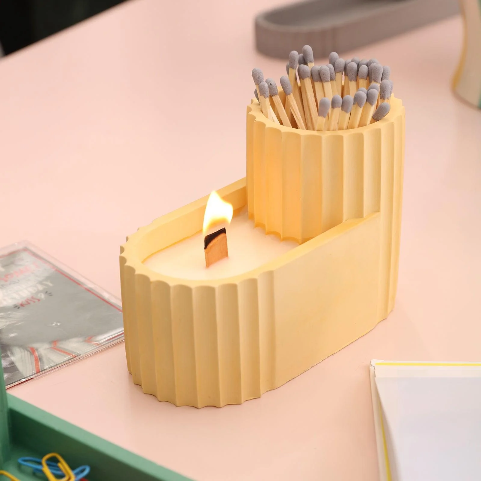 Tall Pen Holder Silicone Mold - Image 5