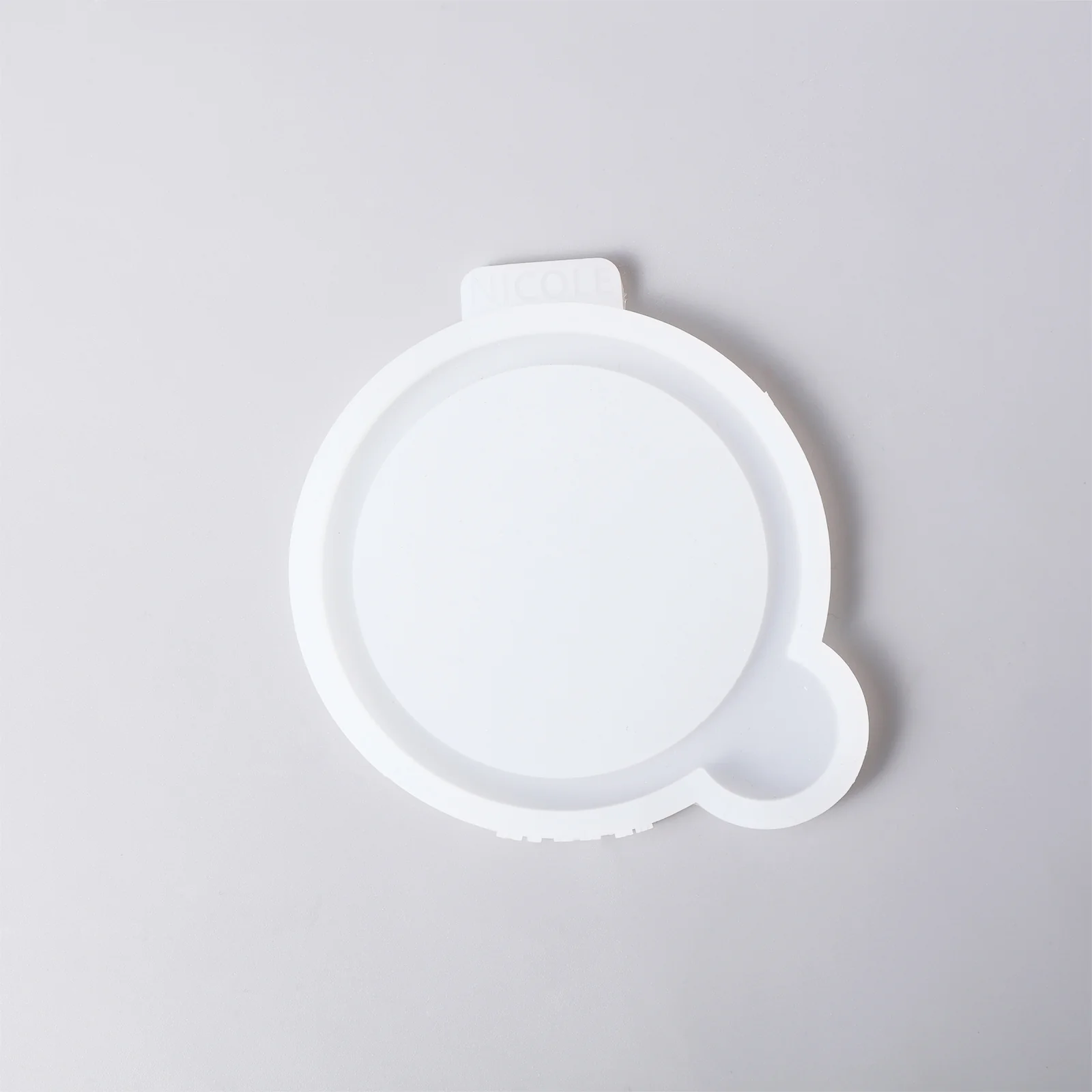 Round Handheld Mirror Mold with Glass - Image 6