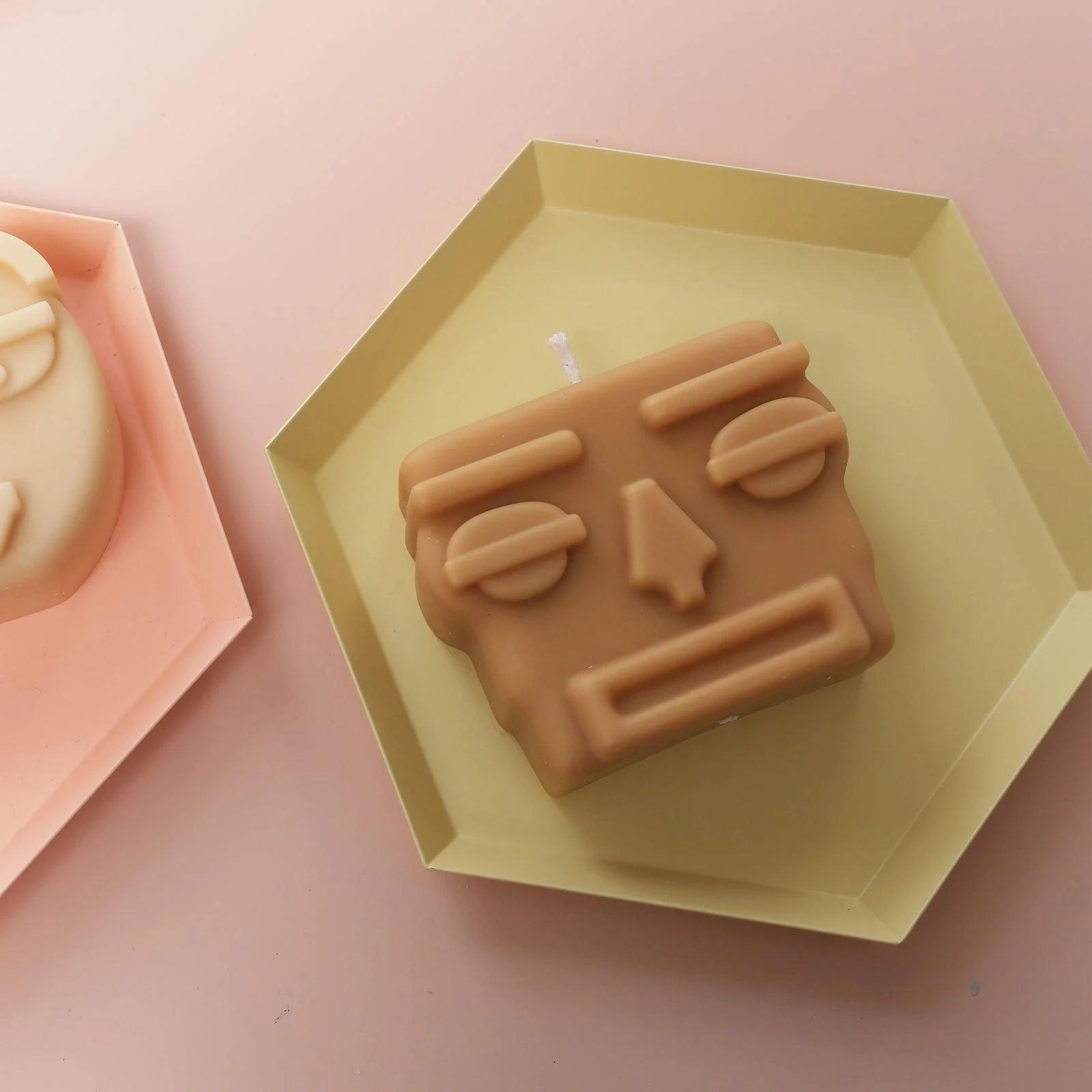 Ugly Face Candle Silicone Mold - Image 5