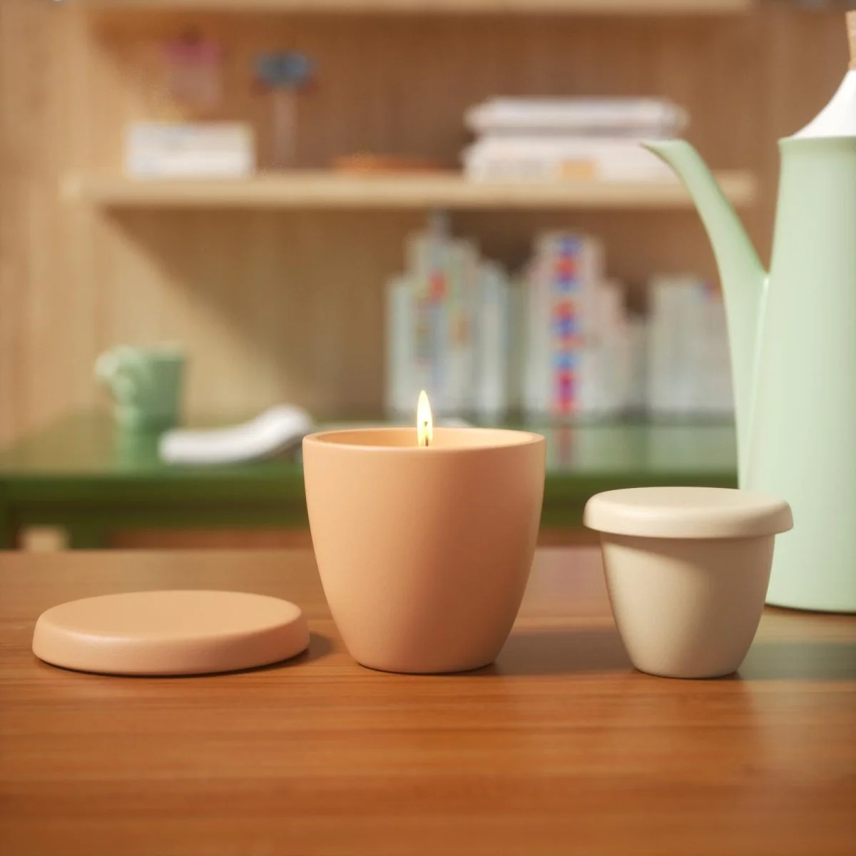 Minimalist Bowl-Shaped Candle Jar Silicone Mold & 3.5oz Candle Refill Silicone Mold - Image 8