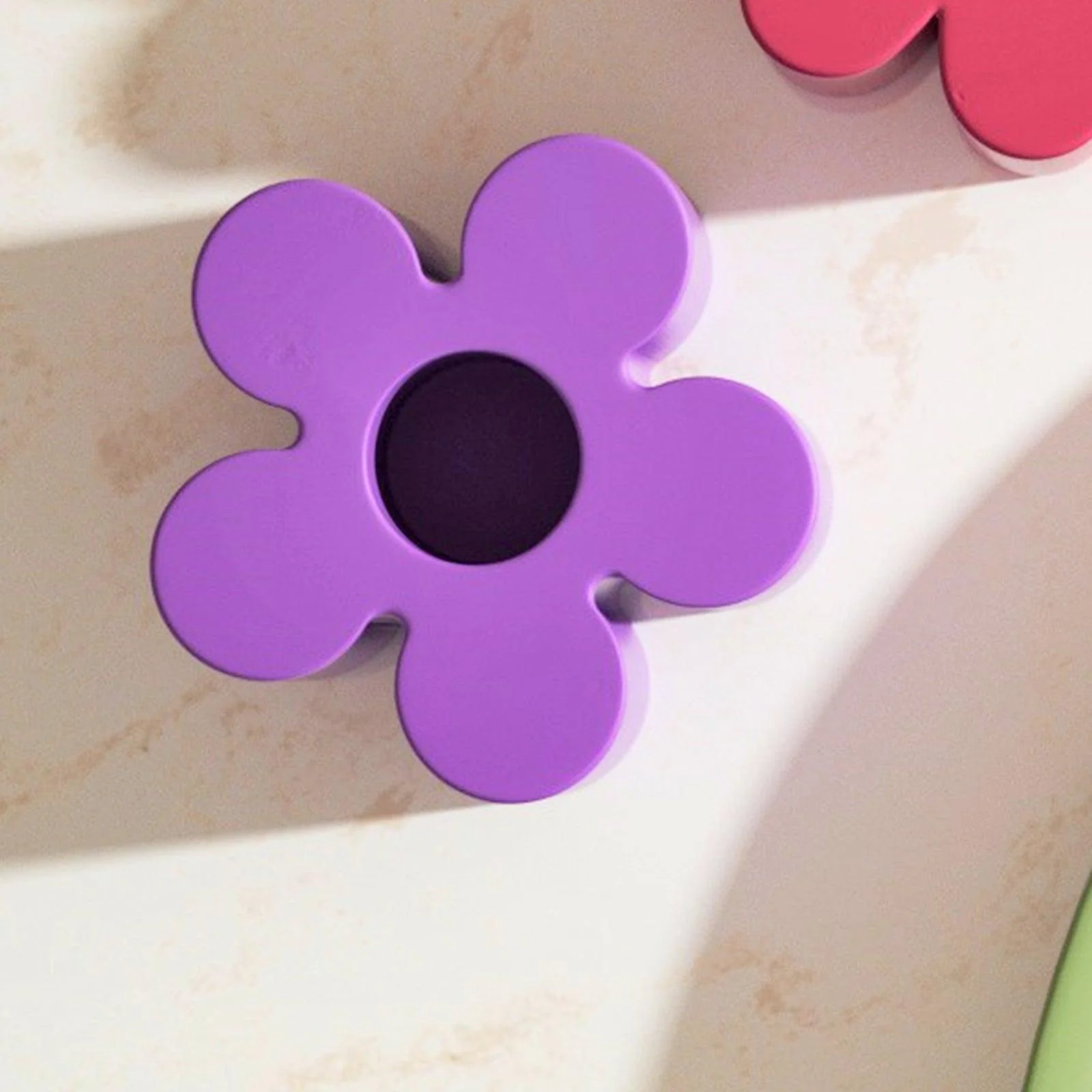Cute Flower Taper Candle Holder Silicone Mold - Image 6