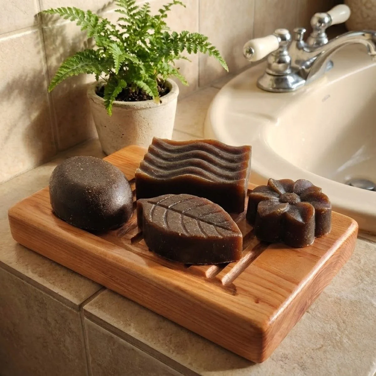 Damask Rose Essential Oil Soap Base - Image 3