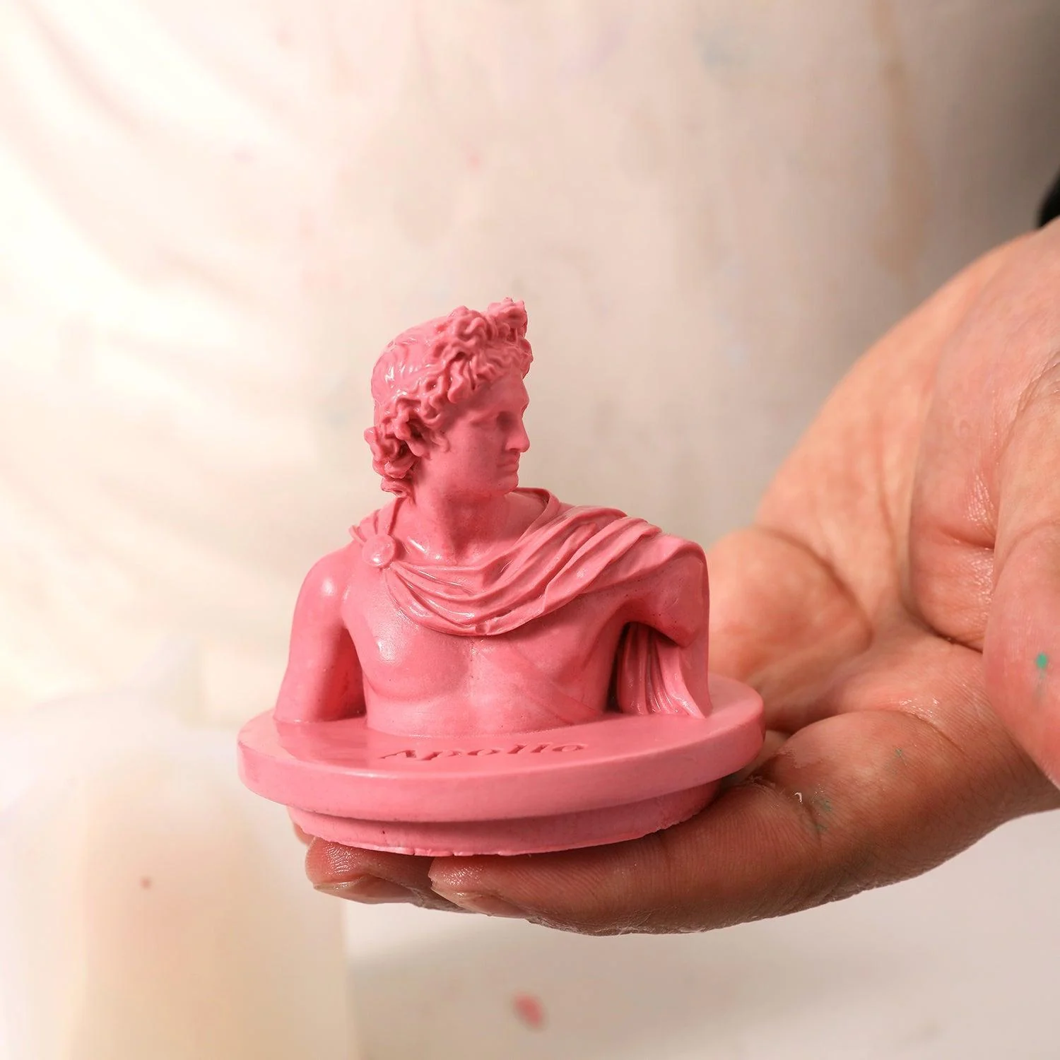 Mythology Sculptures APOLLO Concrete Candle Jar Silicone Mold - Image 5