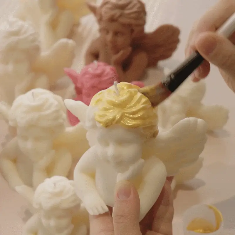 Dreamy Cherub Candle Silicone Mold Collection - Image 7