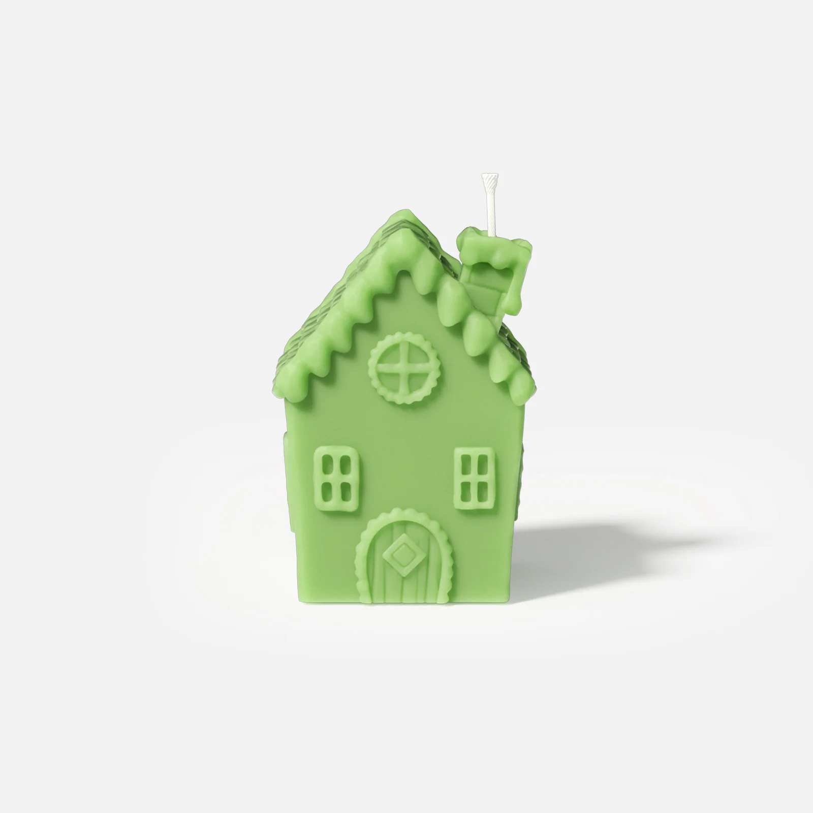 Cozy Miniature Dwelling House Candle Silicone Mold - Ⅰ