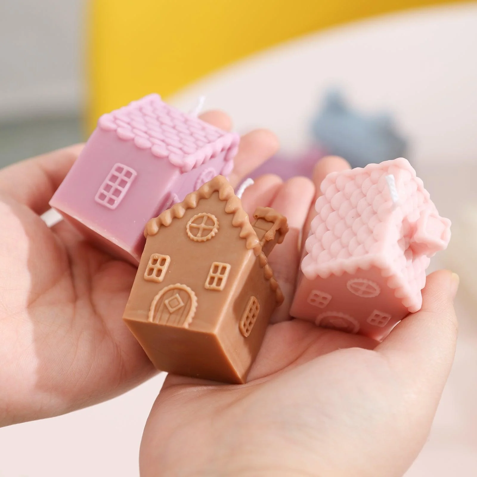 Cozy Miniature Dwelling House Candle Silicone Mold - Ⅰ - Image 6