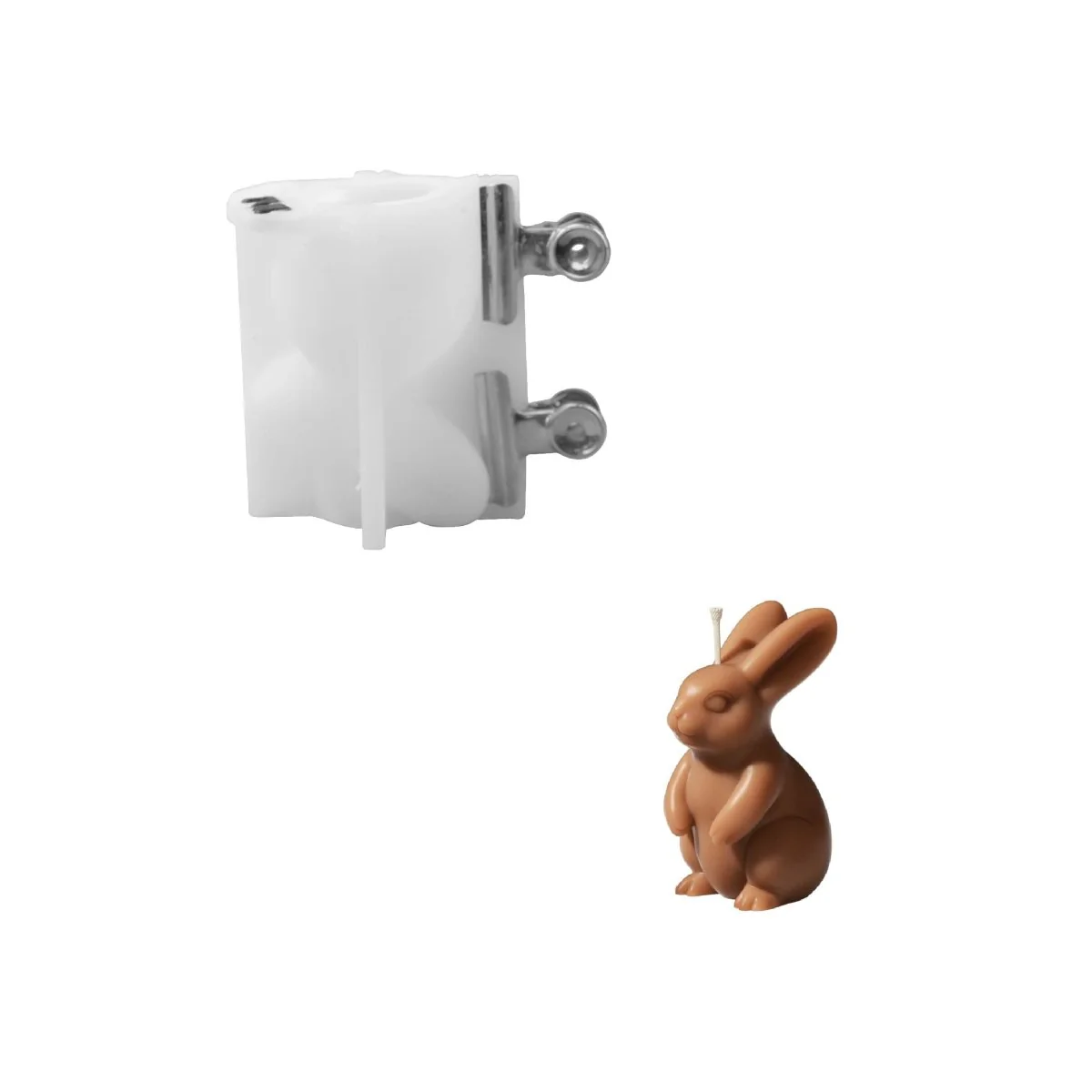 Bunny Buddy Candle Silicone Mold - Image 12