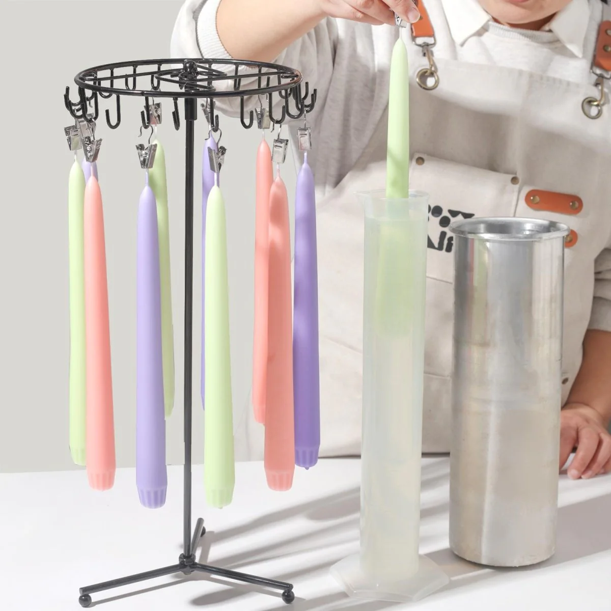 Easy-Assembly Candle Drying Rack - Image 5