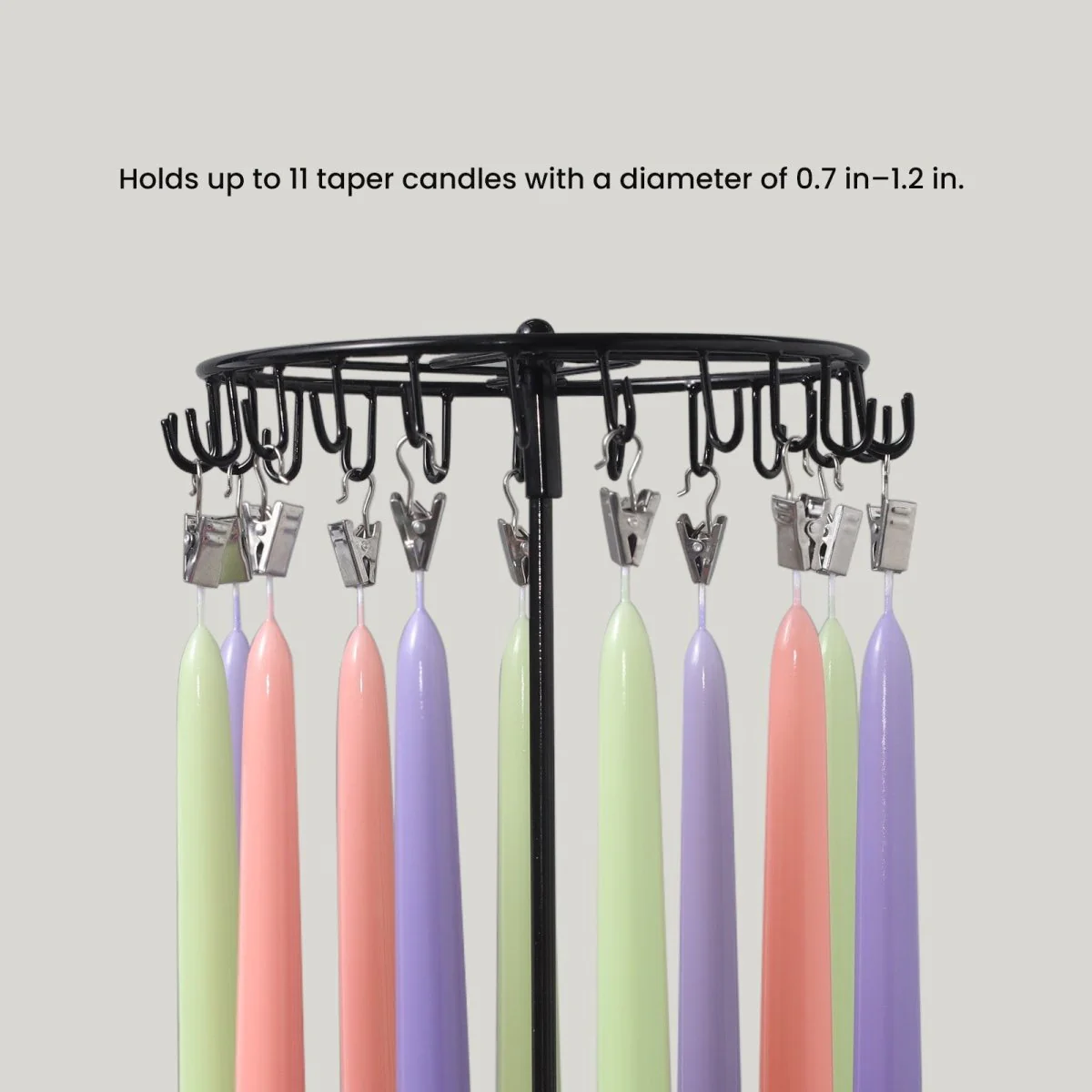 Easy-Assembly Candle Drying Rack - Image 7