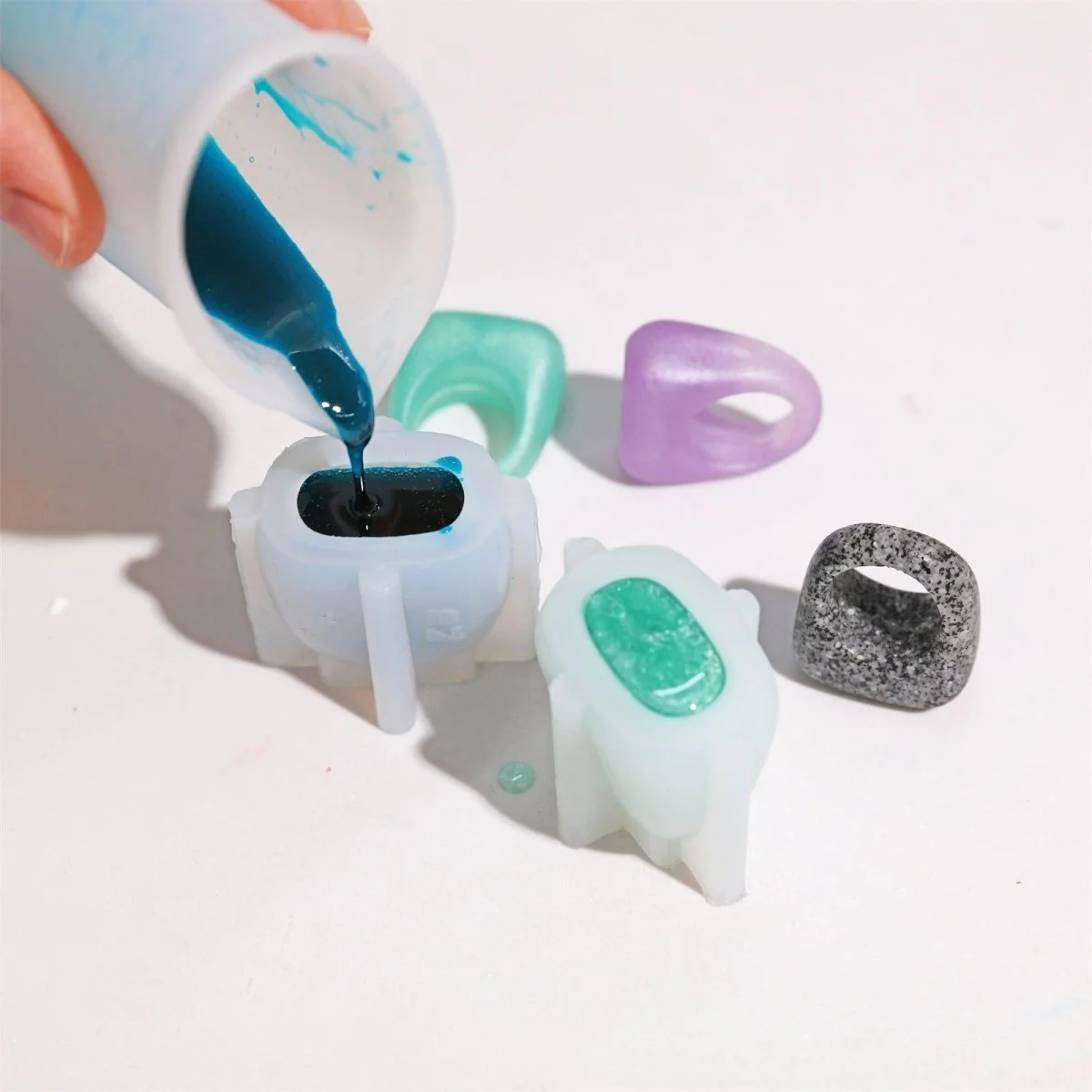 Ebrah Studio × Boowan Nicole | Ring Silicone Mold - Image 4