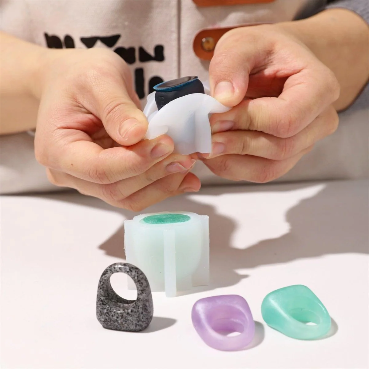 Ebrah Studio × Boowan Nicole | Ring Silicone Mold - Image 5