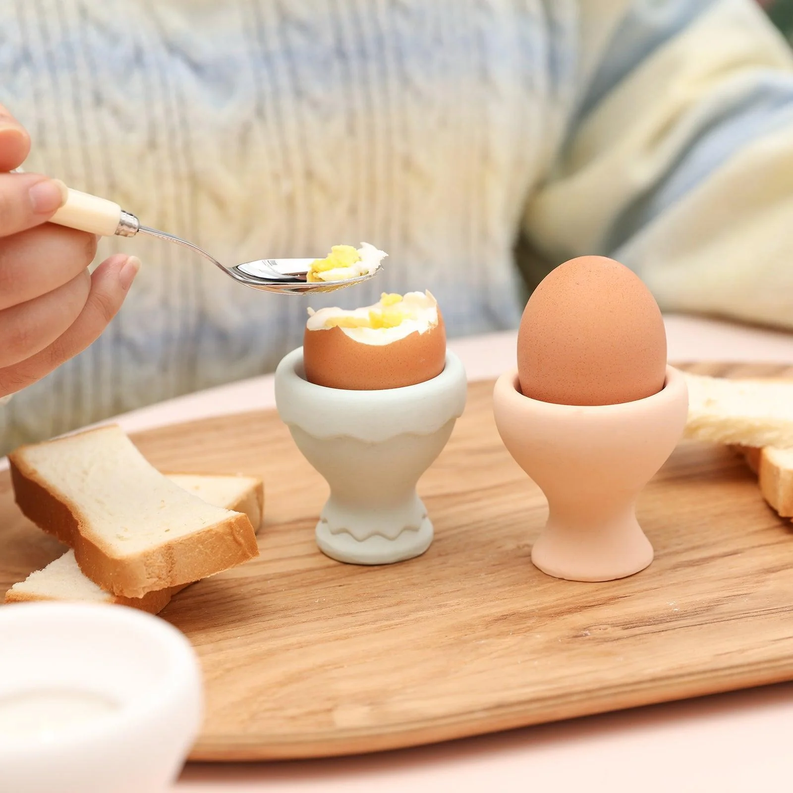 Egg Cup Holder Concrete Silicone Mold - Image 4