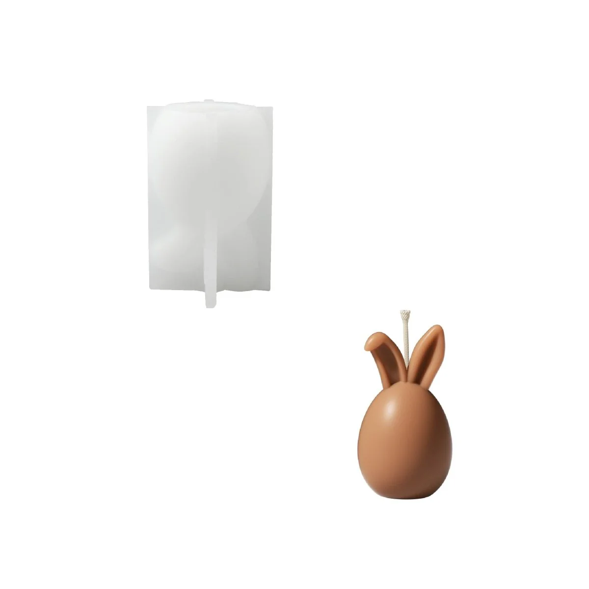 The Bunny Egg Parade Candle Silicone Mold Collection - Image 12
