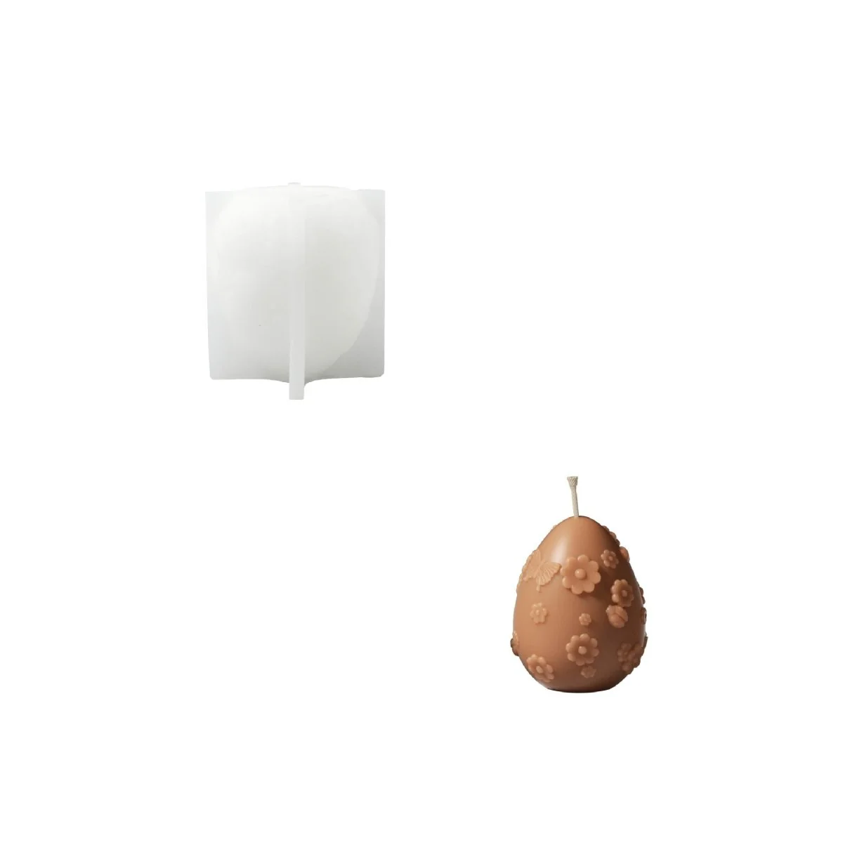 The Bunny Egg Parade Candle Silicone Mold Collection - Image 15