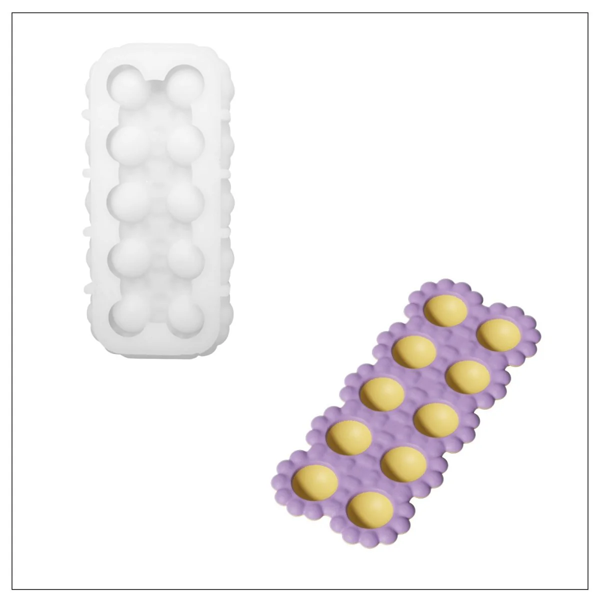 Egg Bubbly Bloom Egg Tray Mold Collection - Image 10