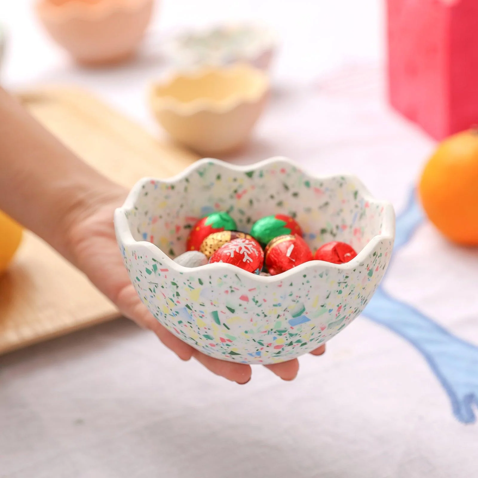Eggshell Shaped Round Bowl Silicone Mold - Medium - Image 6