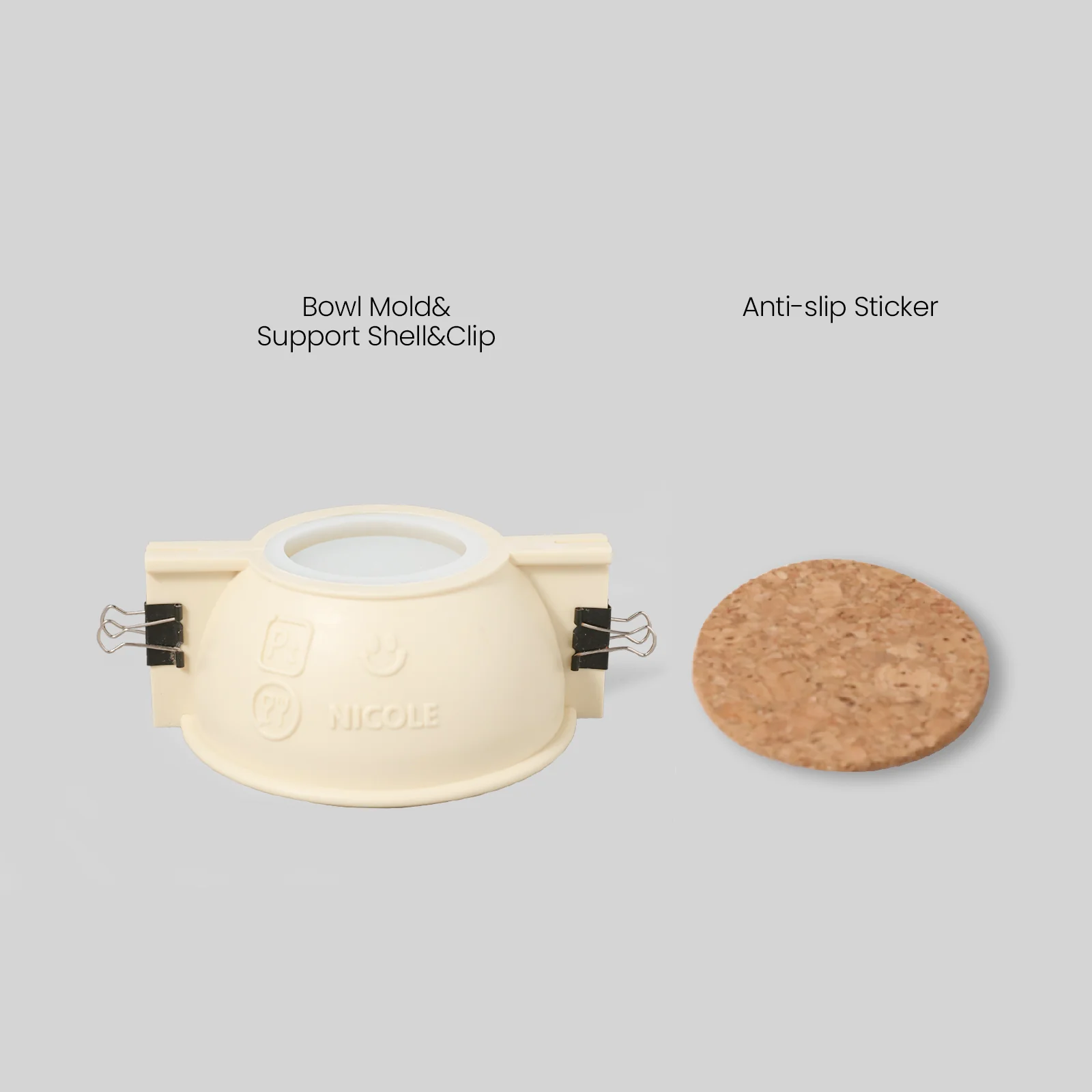Eggshell Shaped Round Bowl Silicone Mold - Medium - Image 9