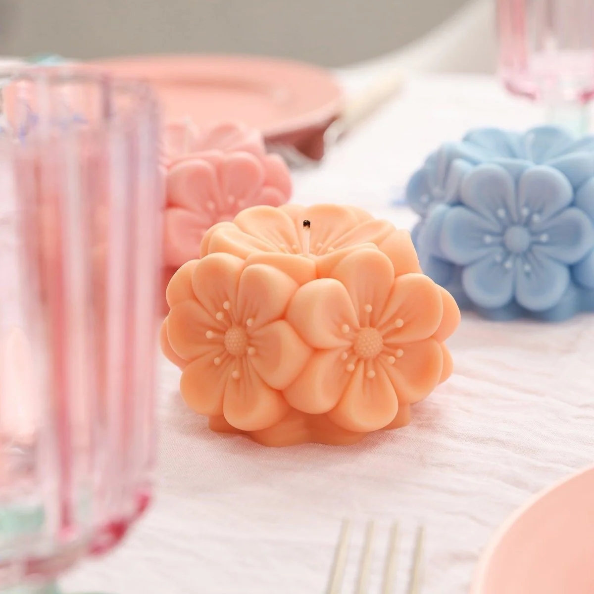 Eternal Spring Sakura Candle Silicone Mold - Image 5