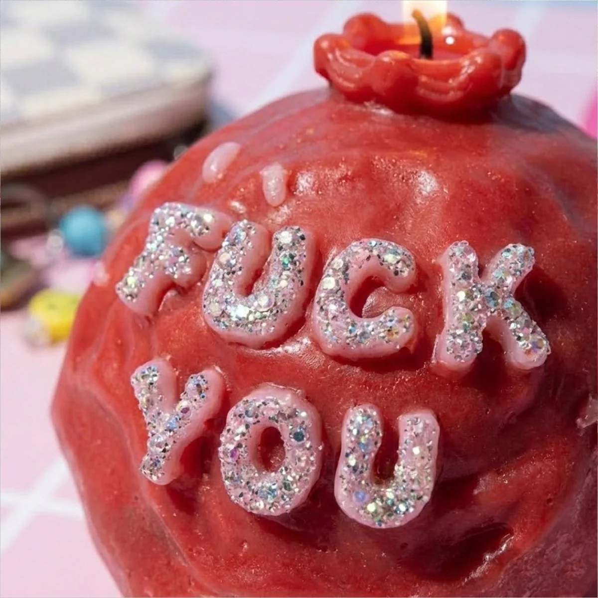 F*CK YOU Boomy Love Candle Silicone Mold Collection - Image 3