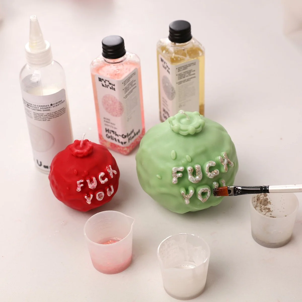 F*CK YOU Boomy Love Candle Silicone Mold Collection - Image 7