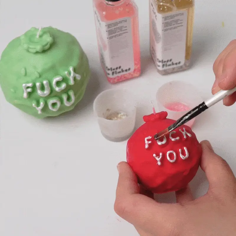 F*CK YOU Boomy Love Candle Silicone Mold Collection - Image 8