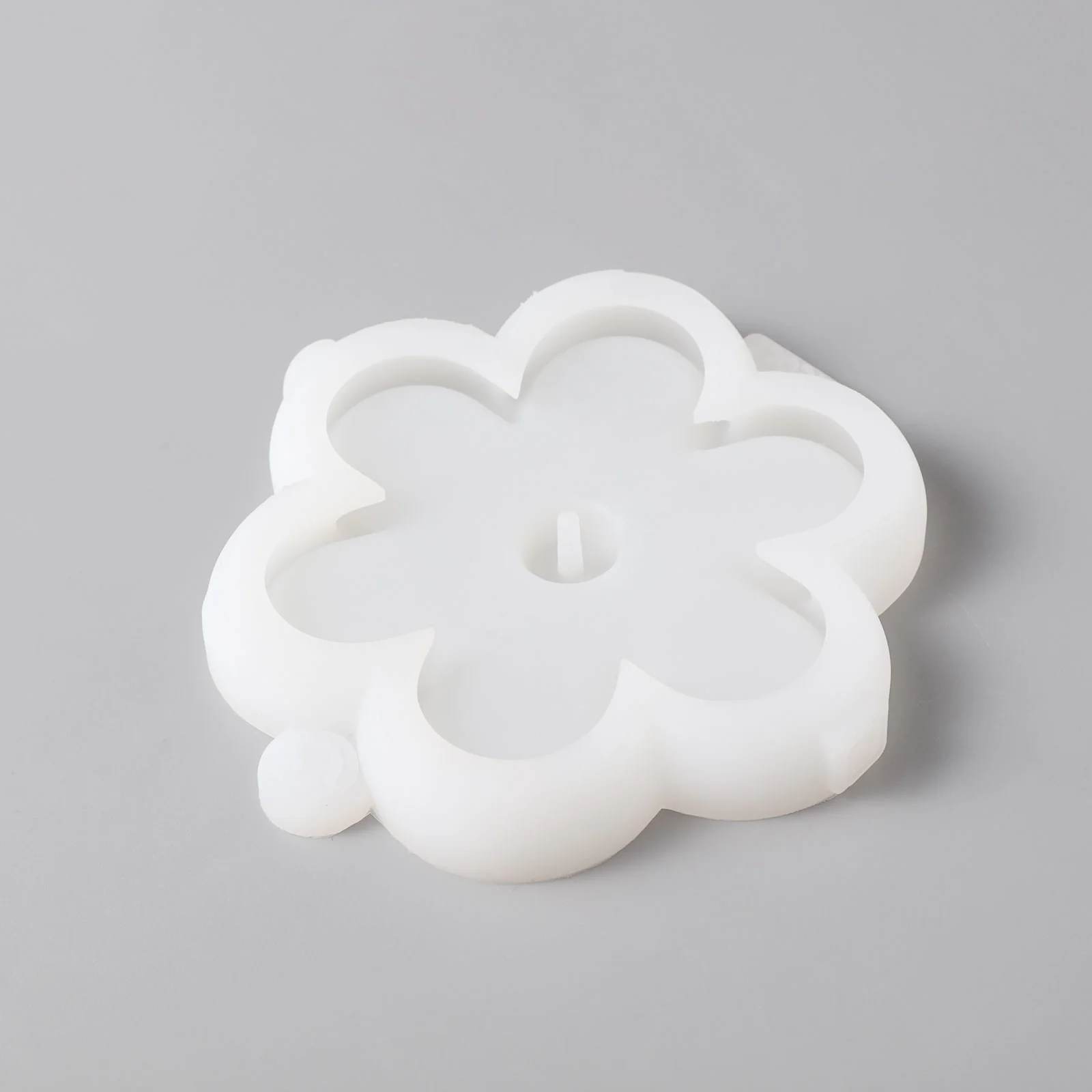 Flower Shape Concrete Incense Holder Silicone Mold - Image 7