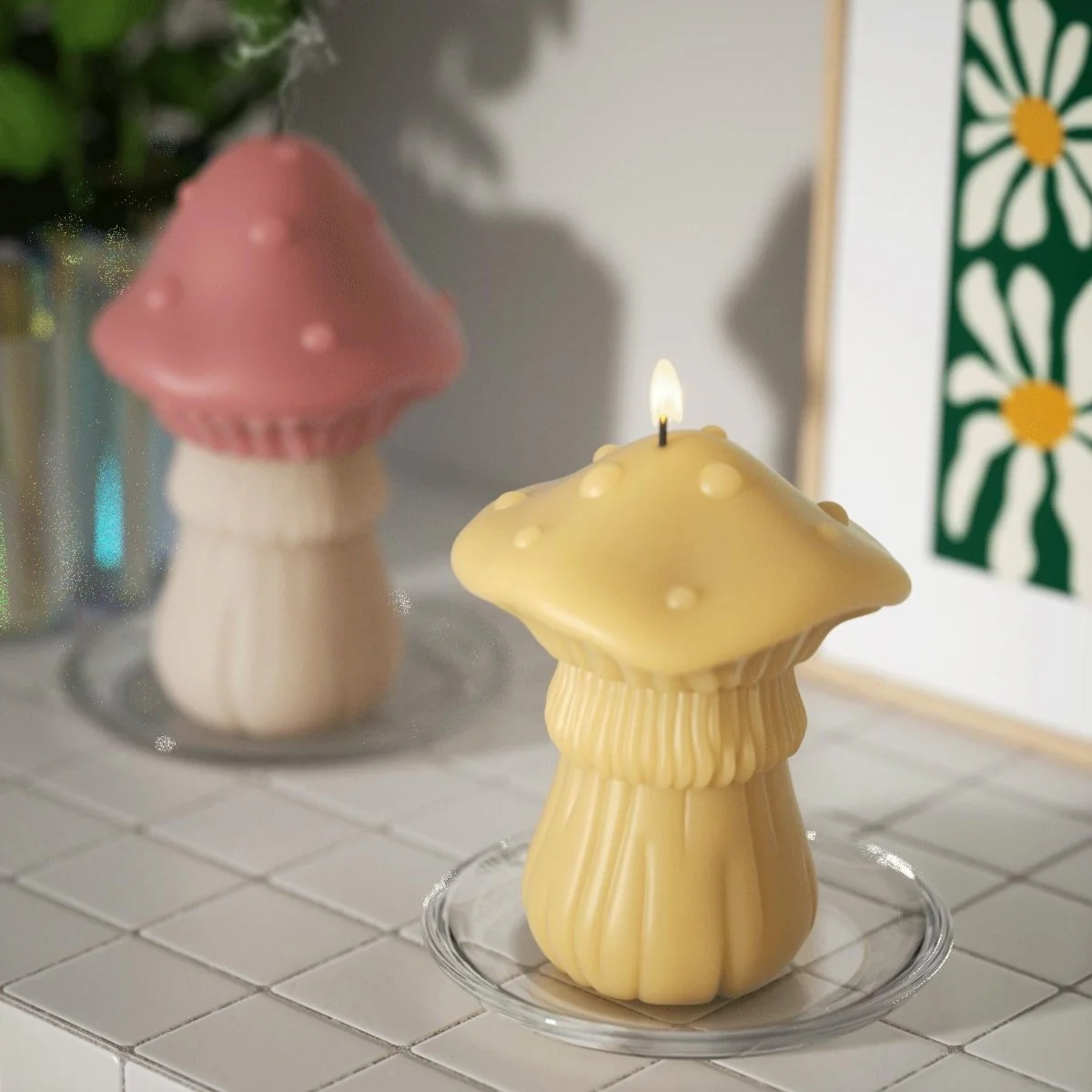 Funky Mushroom Candle Silicone Mold - Image 7