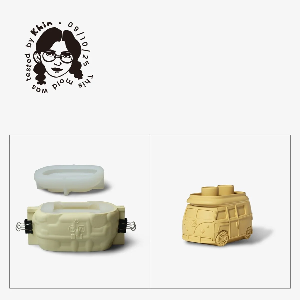 Gently Used Retro Ride Silicone Mold Collection - Image 16