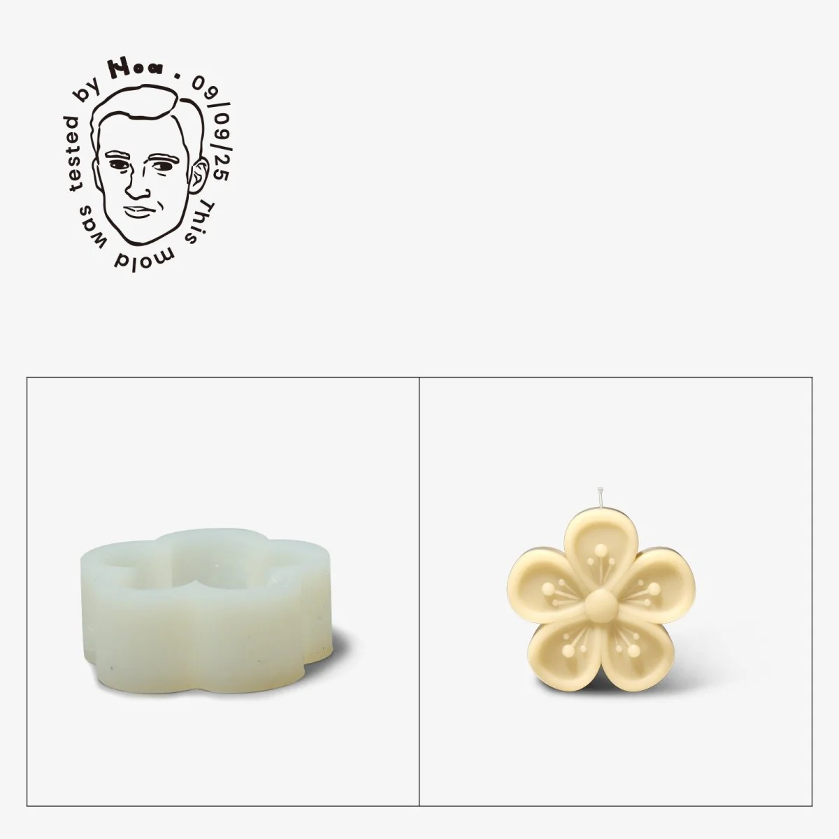 Gently Used Eternal Bloom Candle Silicone Mold Collection - Image 16