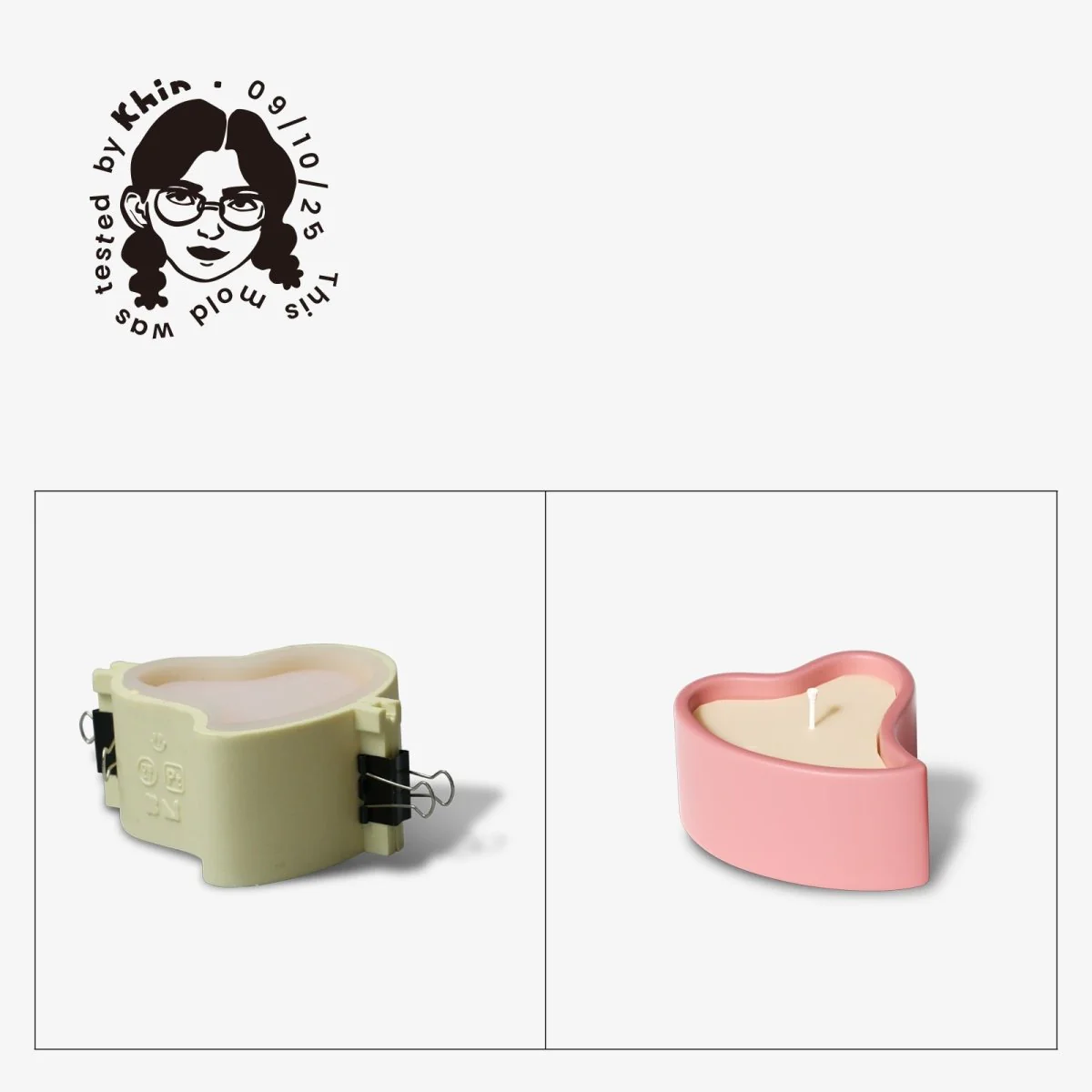 Gently Used Heartfelt Moments Silicone Mold Collection - Image 13