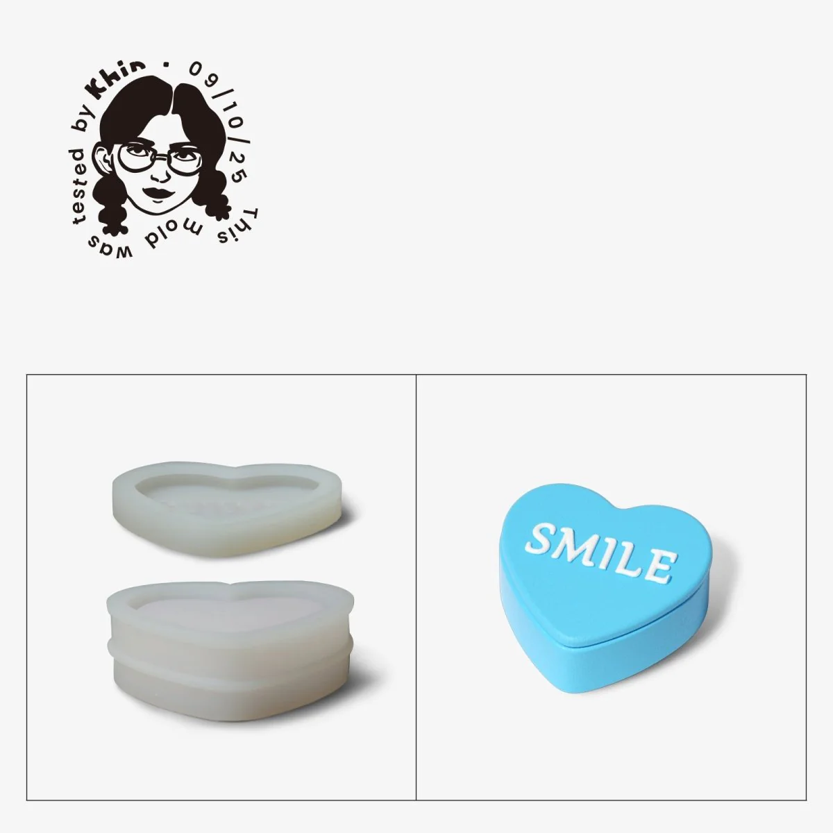 Gently Used Heartfelt Moments Silicone Mold Collection - Image 18