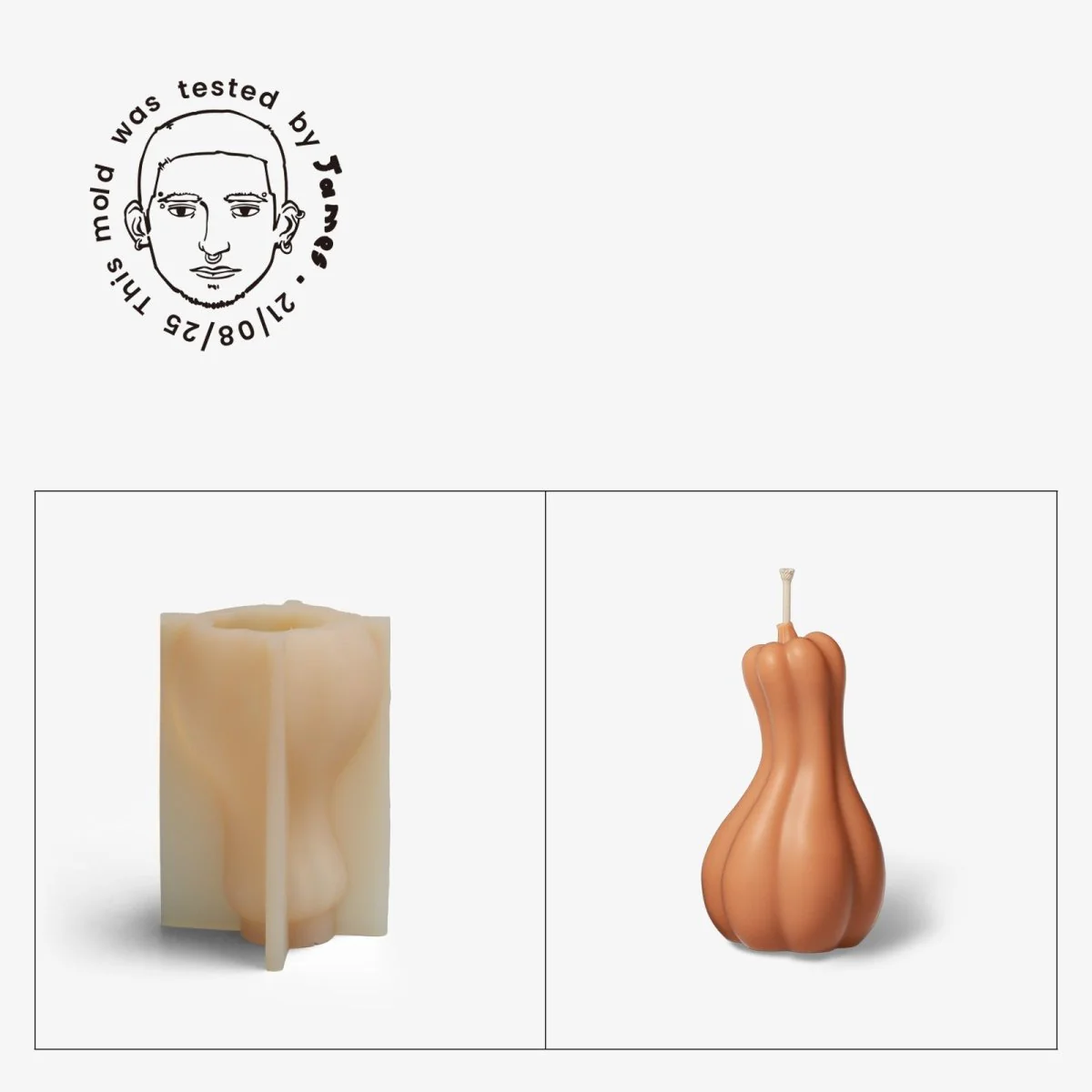 Gently Used Pumpkin Shaped Silicone Mold Collection - Image 10