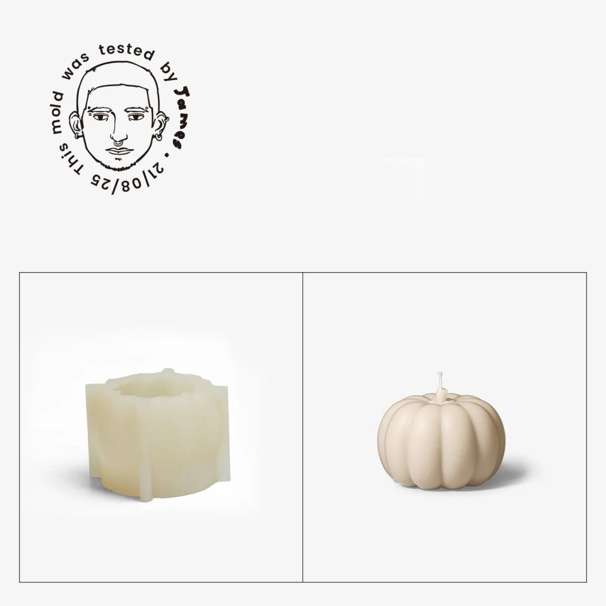 Gently Used Pumpkin Shaped Silicone Mold Collection - Image 4