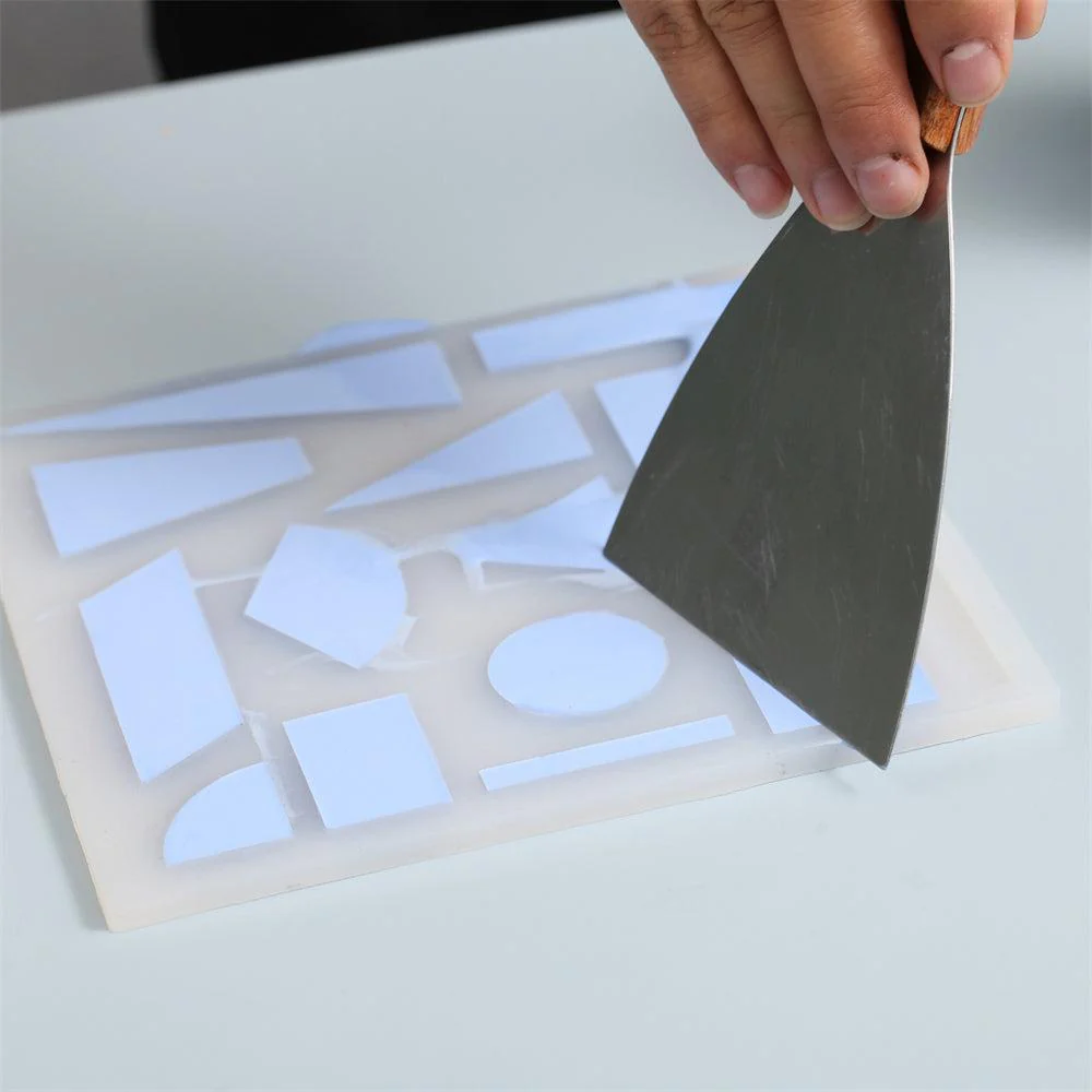 Concrete Tray with Decorative Accessories Silicone Mold Kits - Image 3