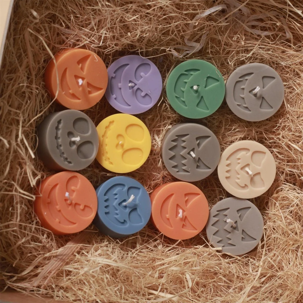 Haunted Grins Tealight Candle Silicone Mold Collection for Halloween - Image 10